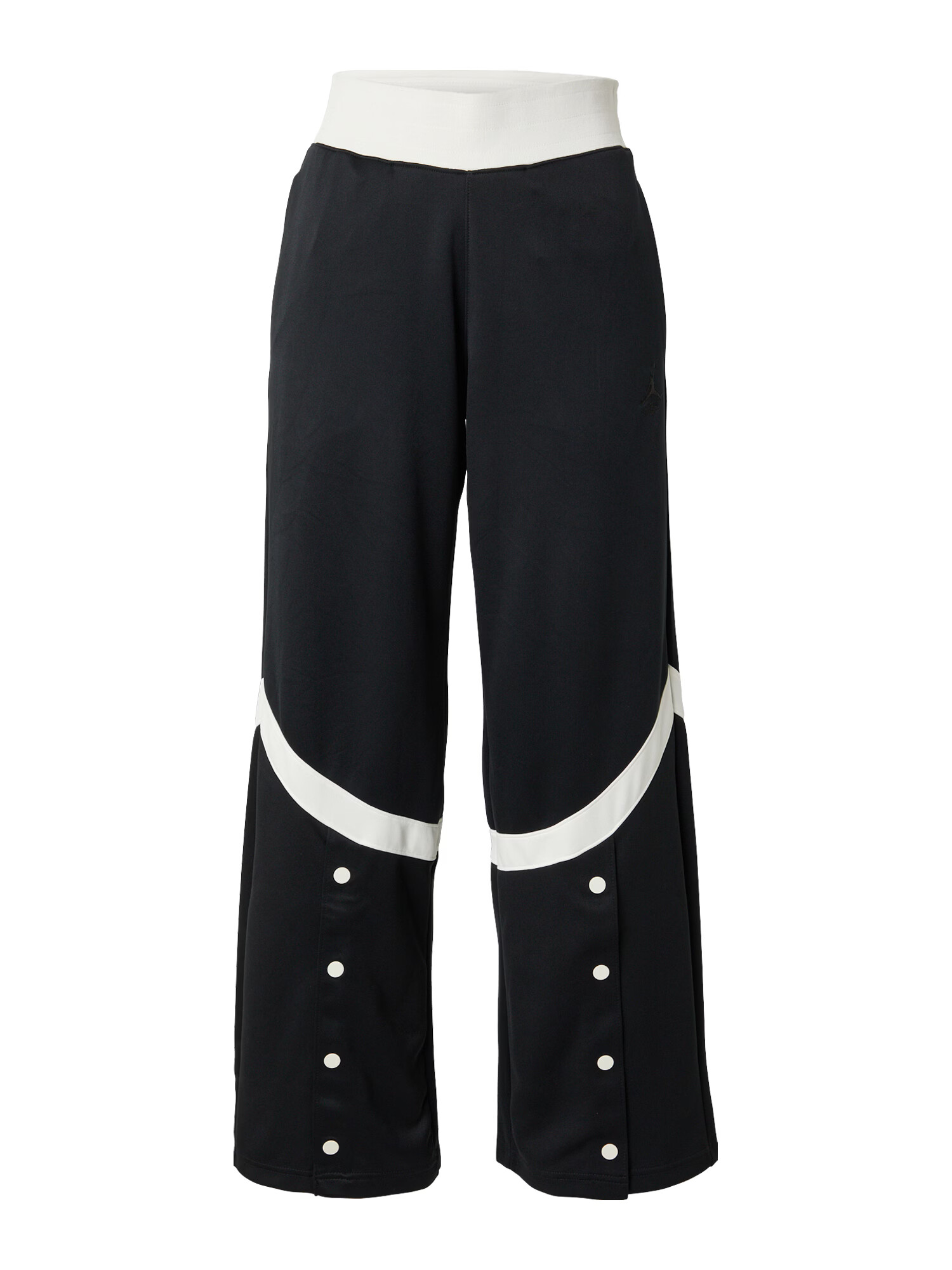 Jordan Pantaloni negru / alb - Pled.ro