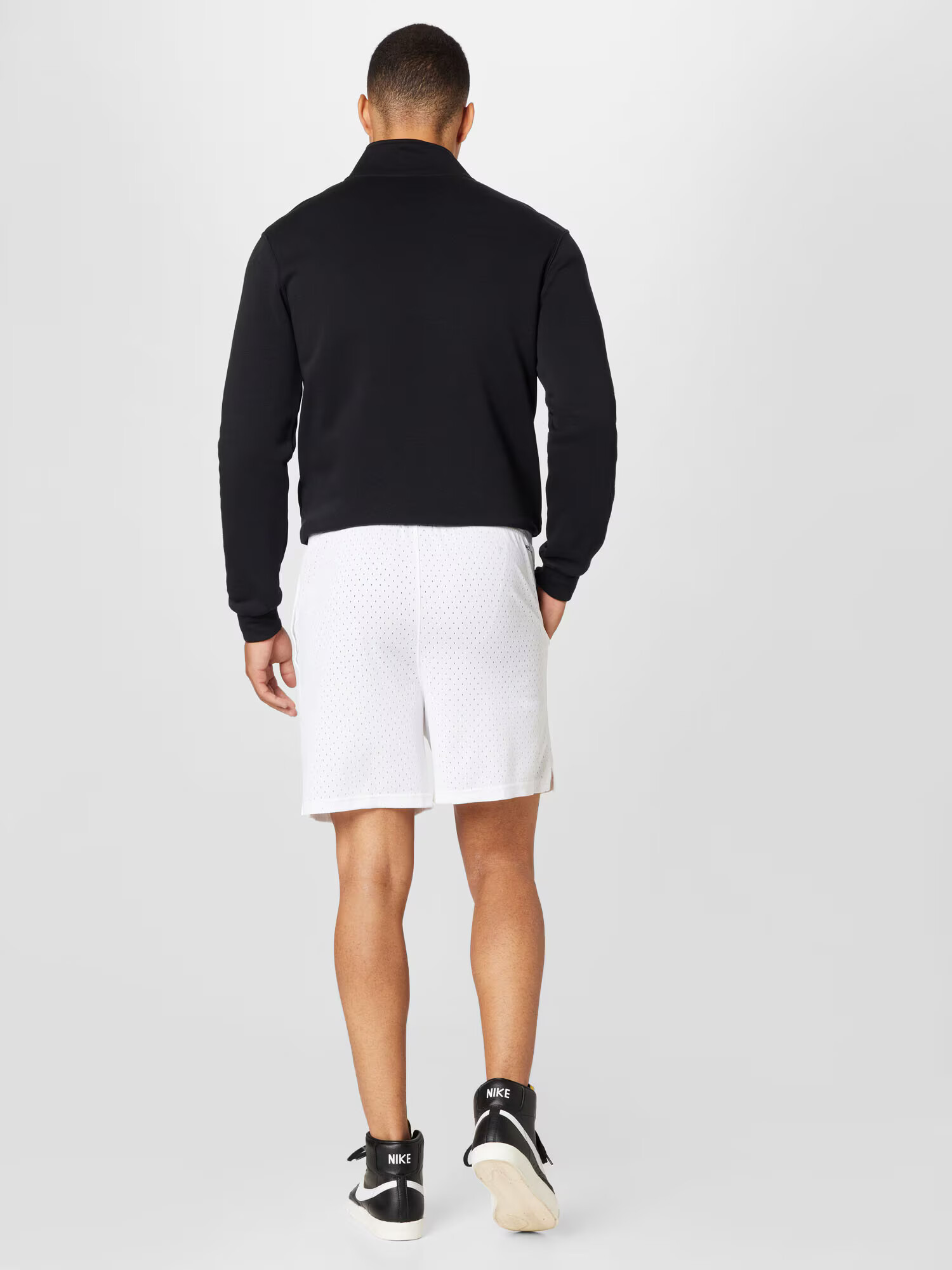 Jordan Pantaloni sport negru / alb - Pled.ro