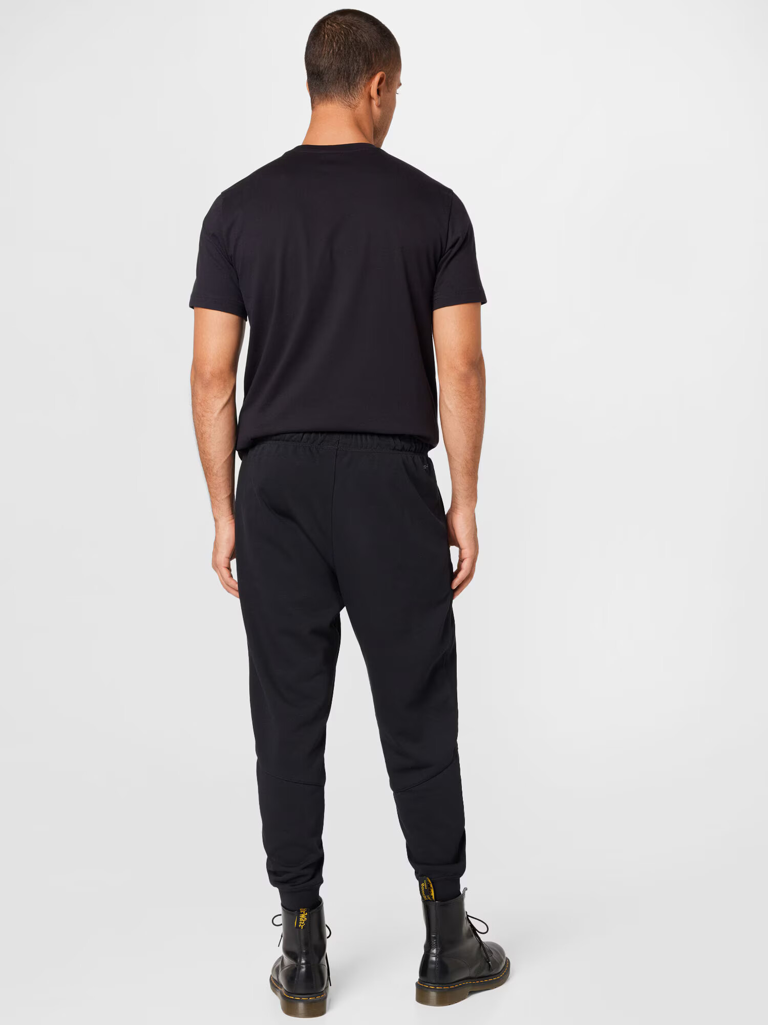 Jordan Pantaloni negru / alb - Pled.ro