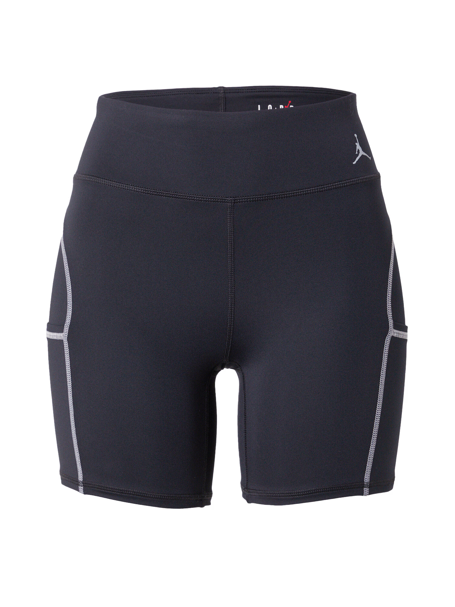 Jordan Pantaloni sport negru / alb murdar - Pled.ro