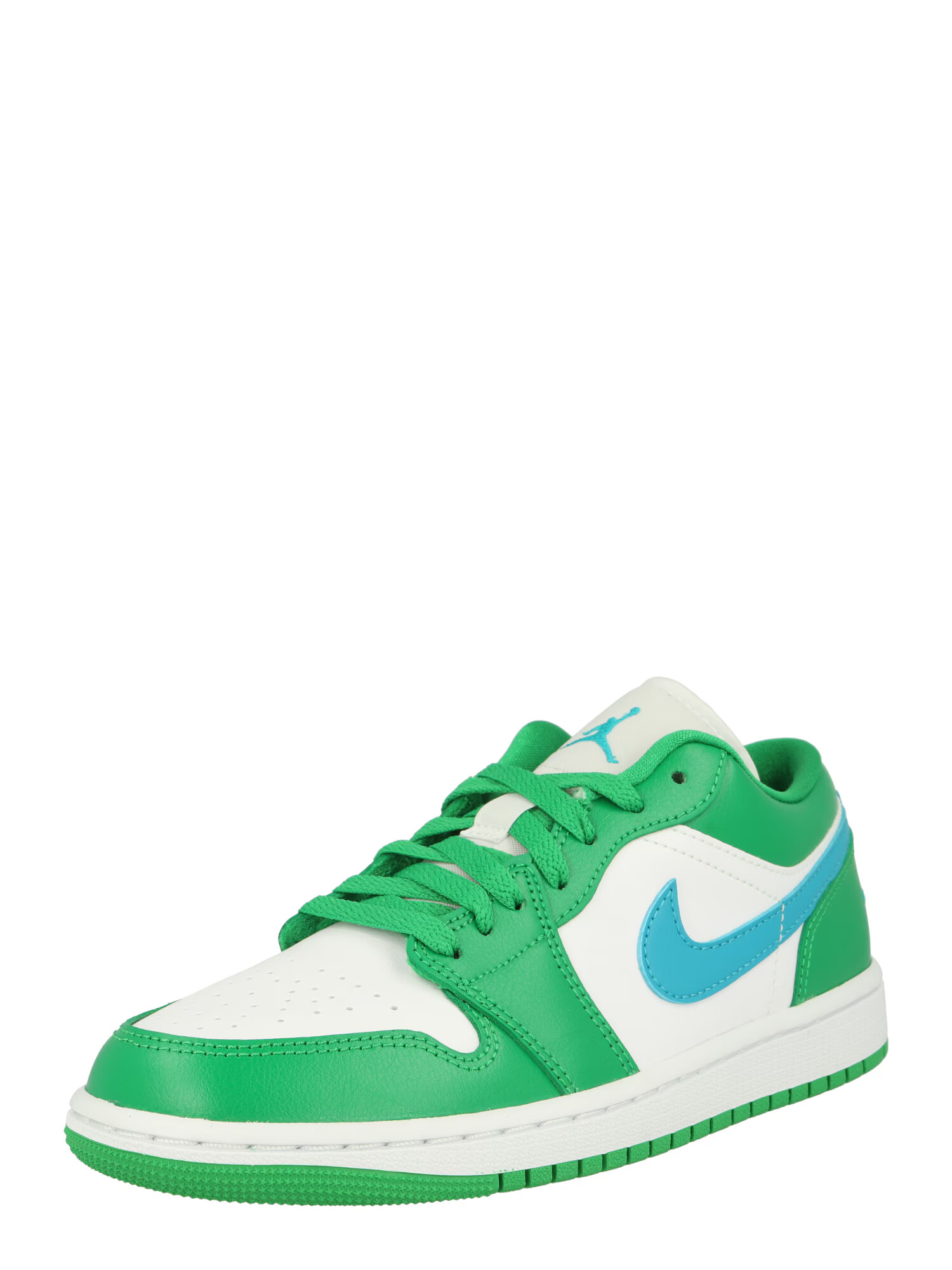 Jordan Sneaker low cyan / verde iarbă / alb murdar - Pled.ro