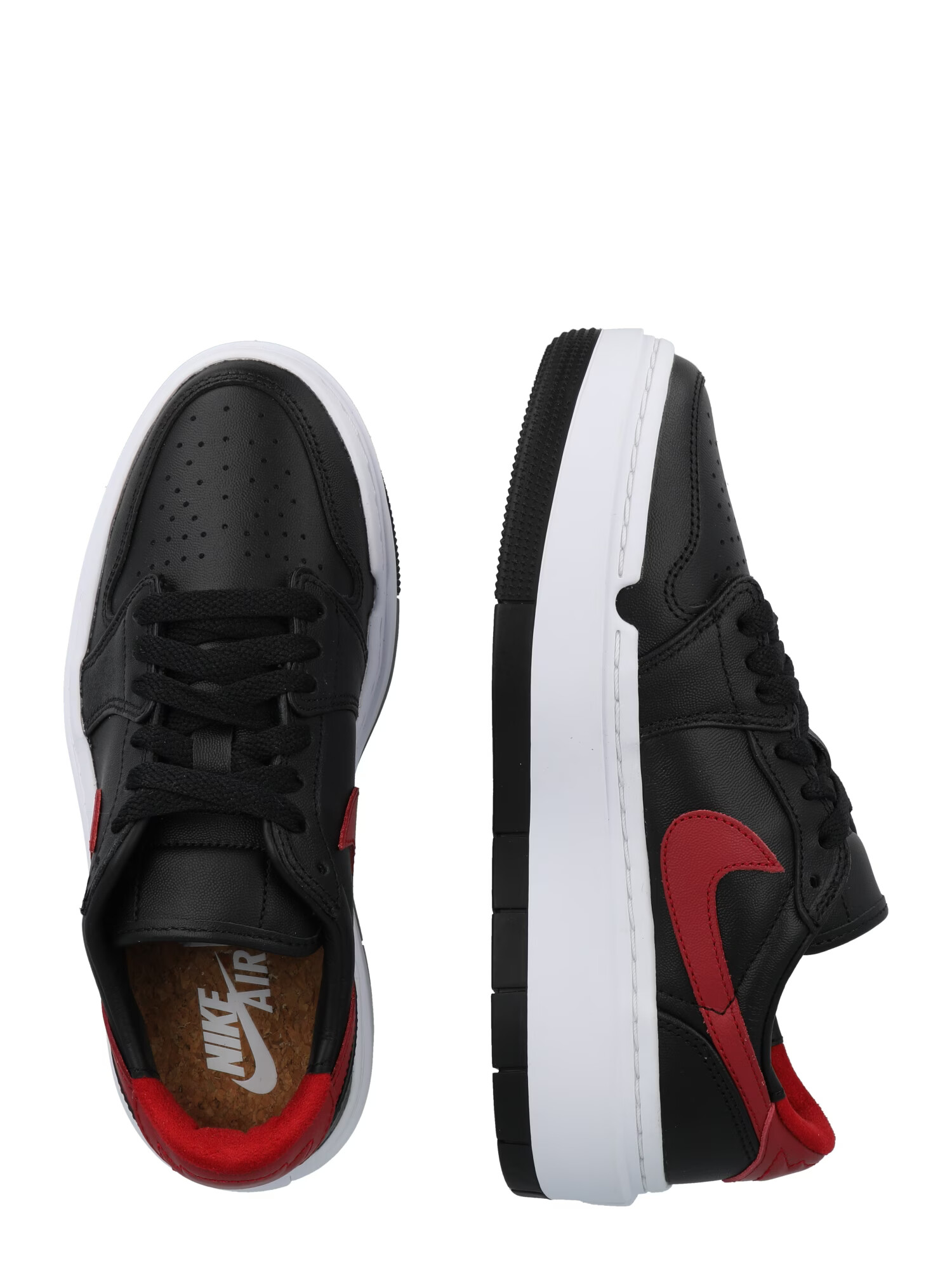 Jordan Sneaker low 'AIR 1 ELEVATE LOW' roșu / negru / alb - Pled.ro