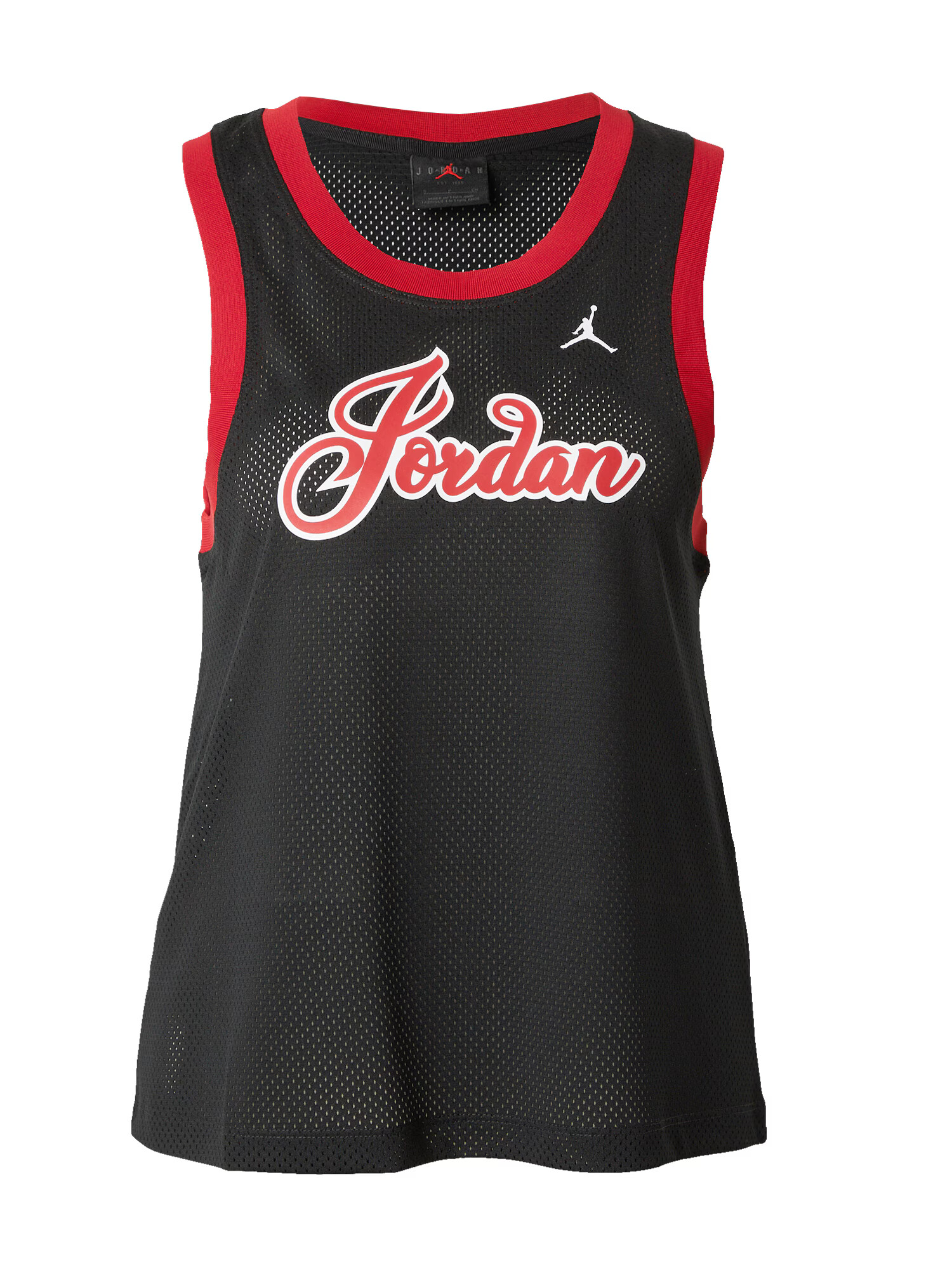 Jordan Sport top roșu / negru / alb - Pled.ro