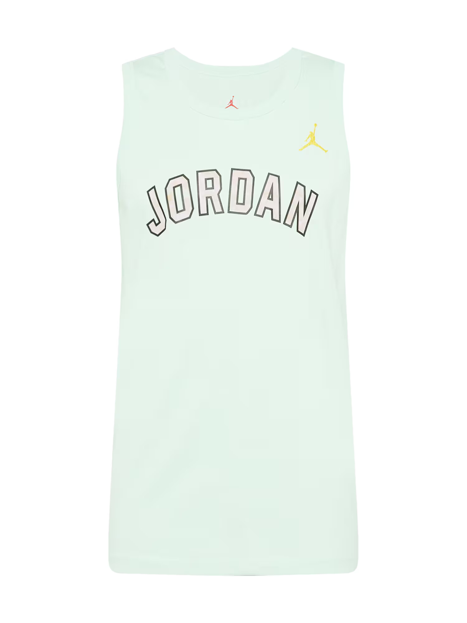 Jordan Tricou bej / galben / verde mentă / negru - Pled.ro