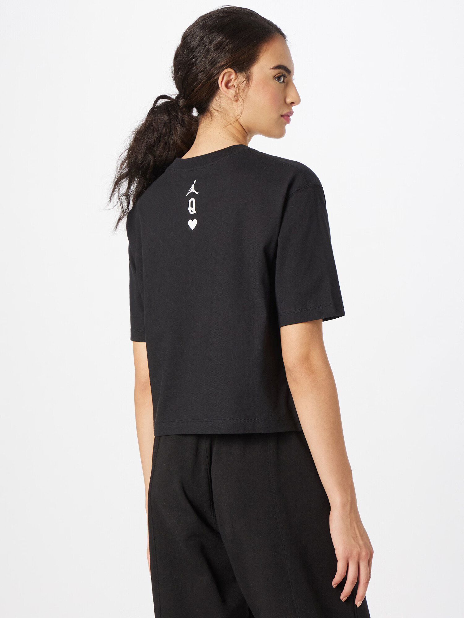 Jordan Tricou 'FLIGHT' negru / alb - Pled.ro