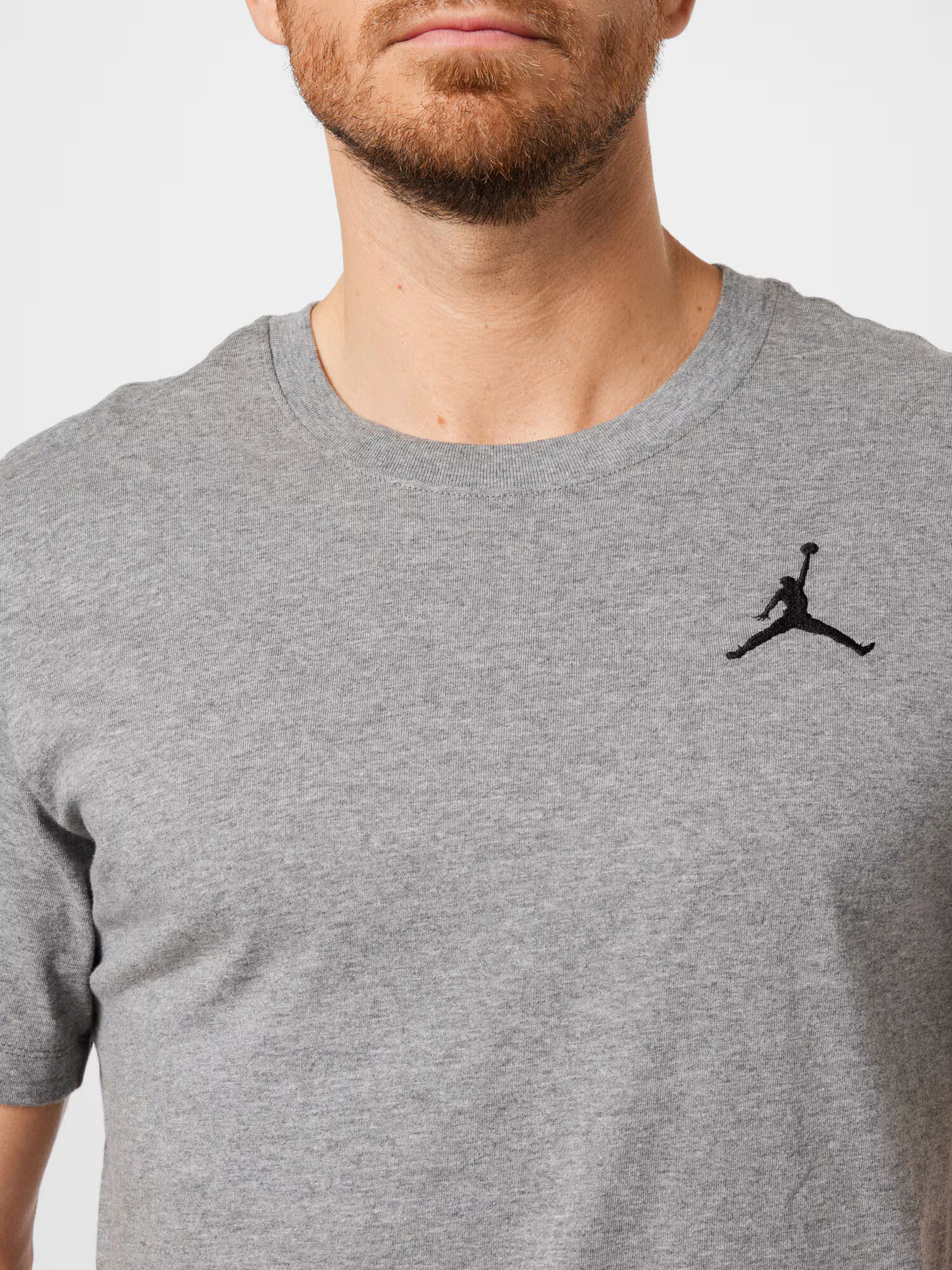 Jordan Tricou funcțional 'Jumpman' gri amestecat / negru - Pled.ro