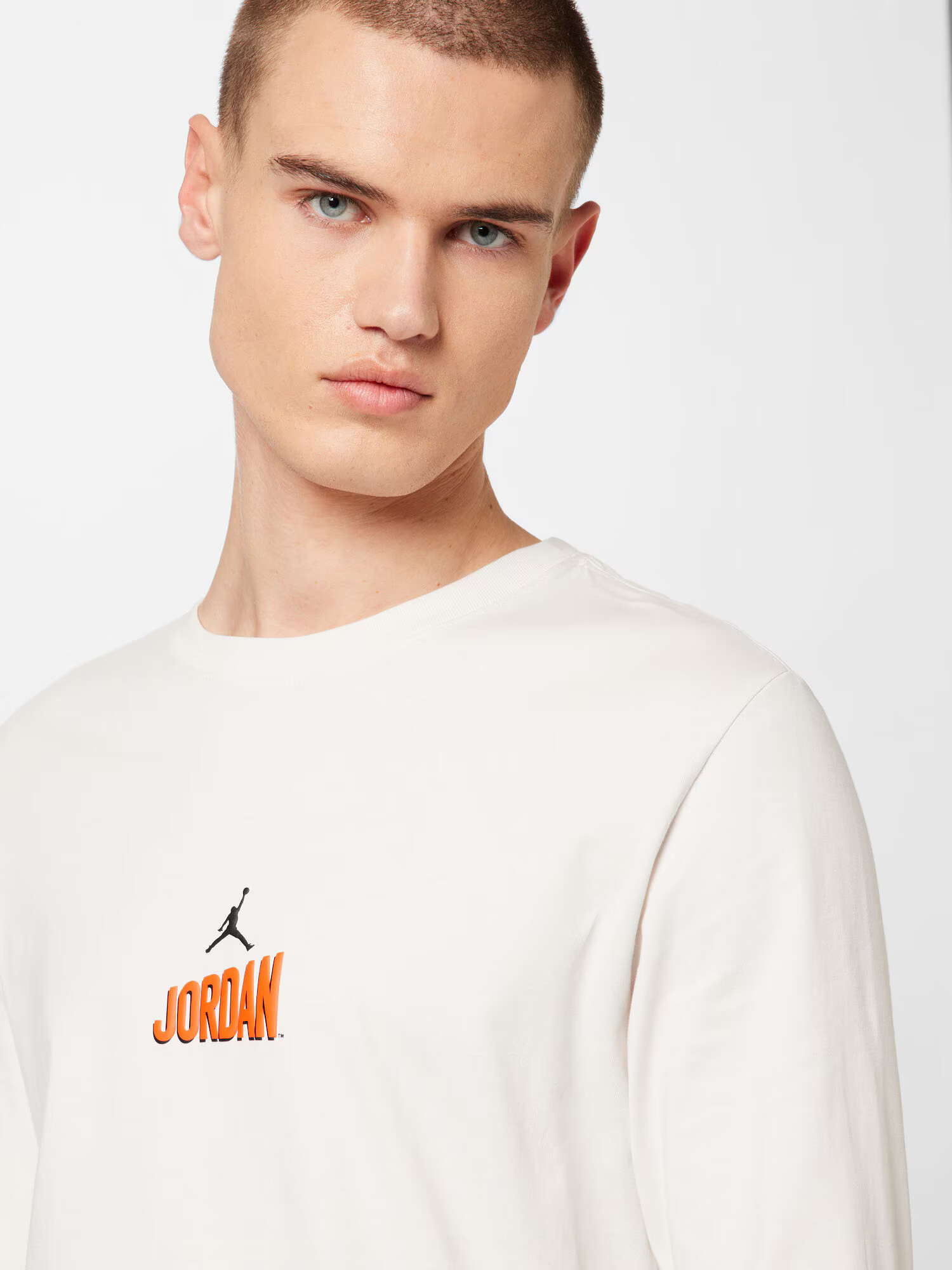 Jordan Tricou portocaliu închis / negru / alb murdar - Pled.ro