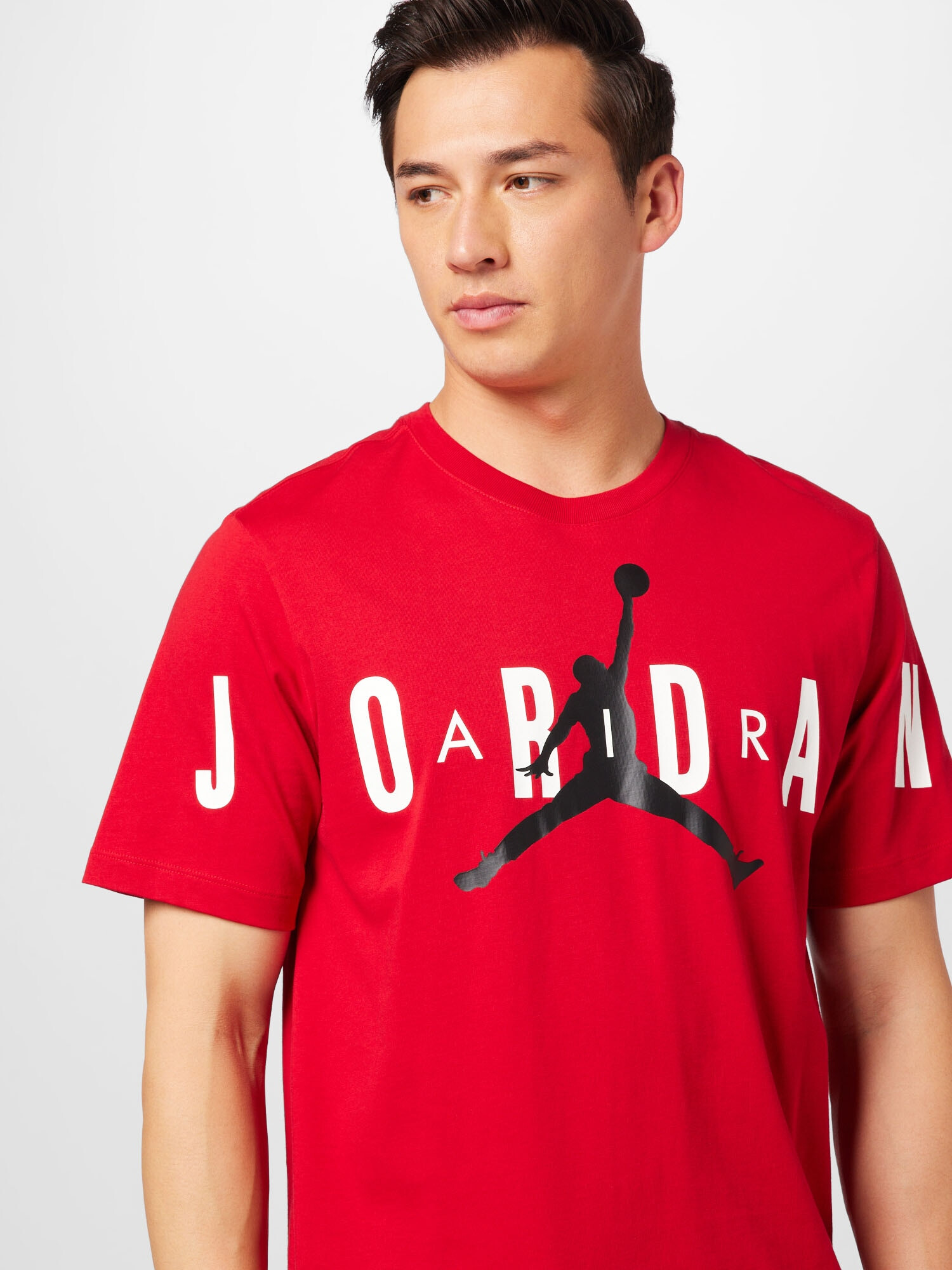 Jordan Tricou roși aprins / negru / alb - Pled.ro