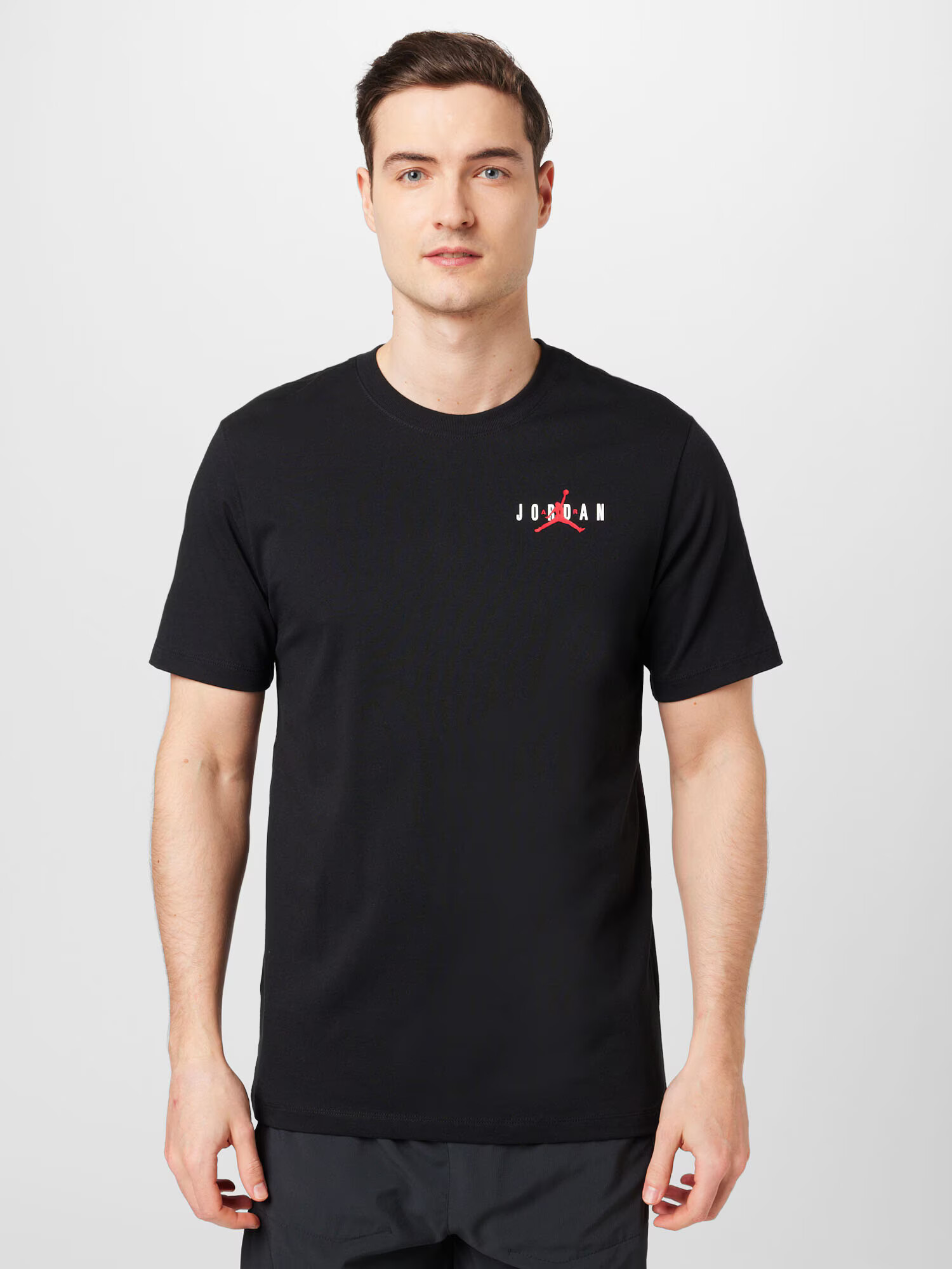 Jordan Tricou roșu intens / negru / alb - Pled.ro