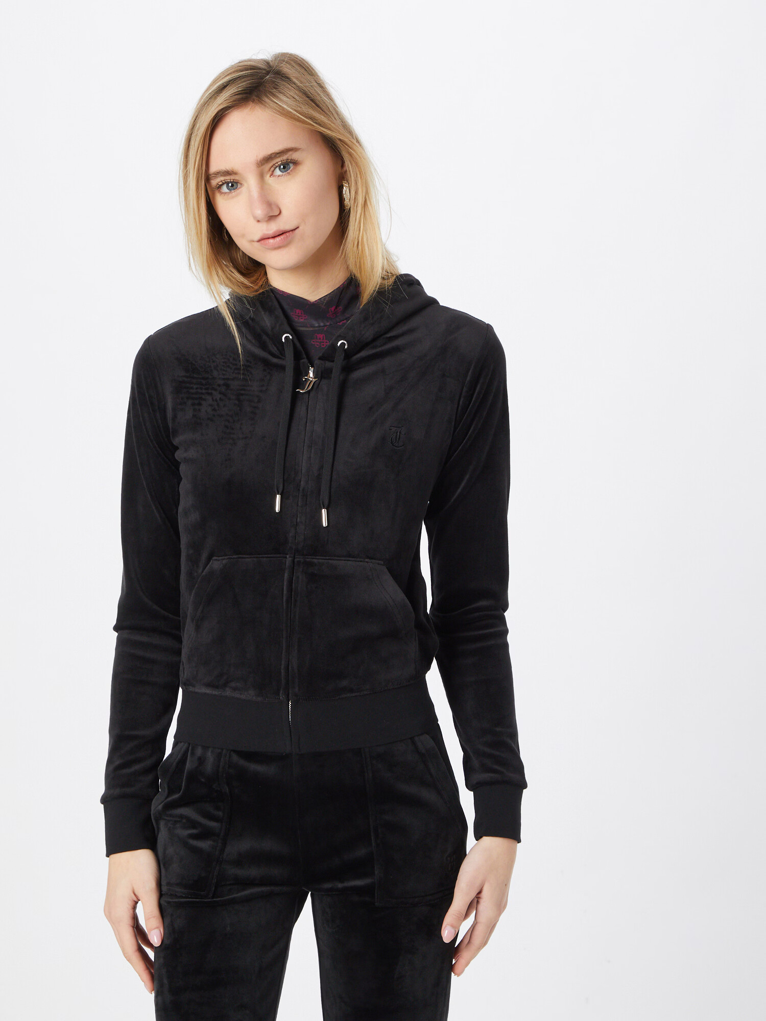 Juicy Couture Black Label Hanorac 'ROBERTSON' negru - Pled.ro