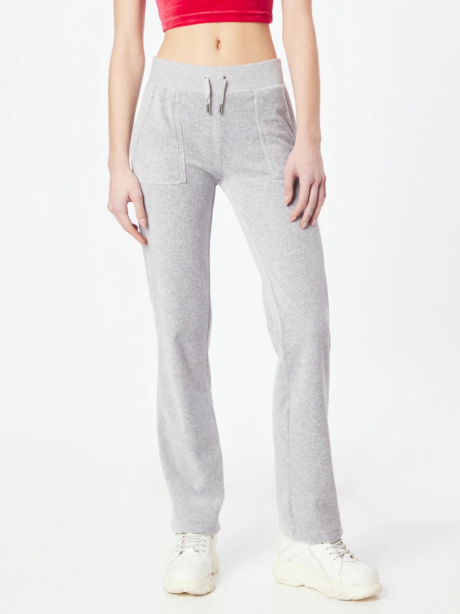 Juicy Couture Pantaloni 'DEL RAY' gri - Pled.ro