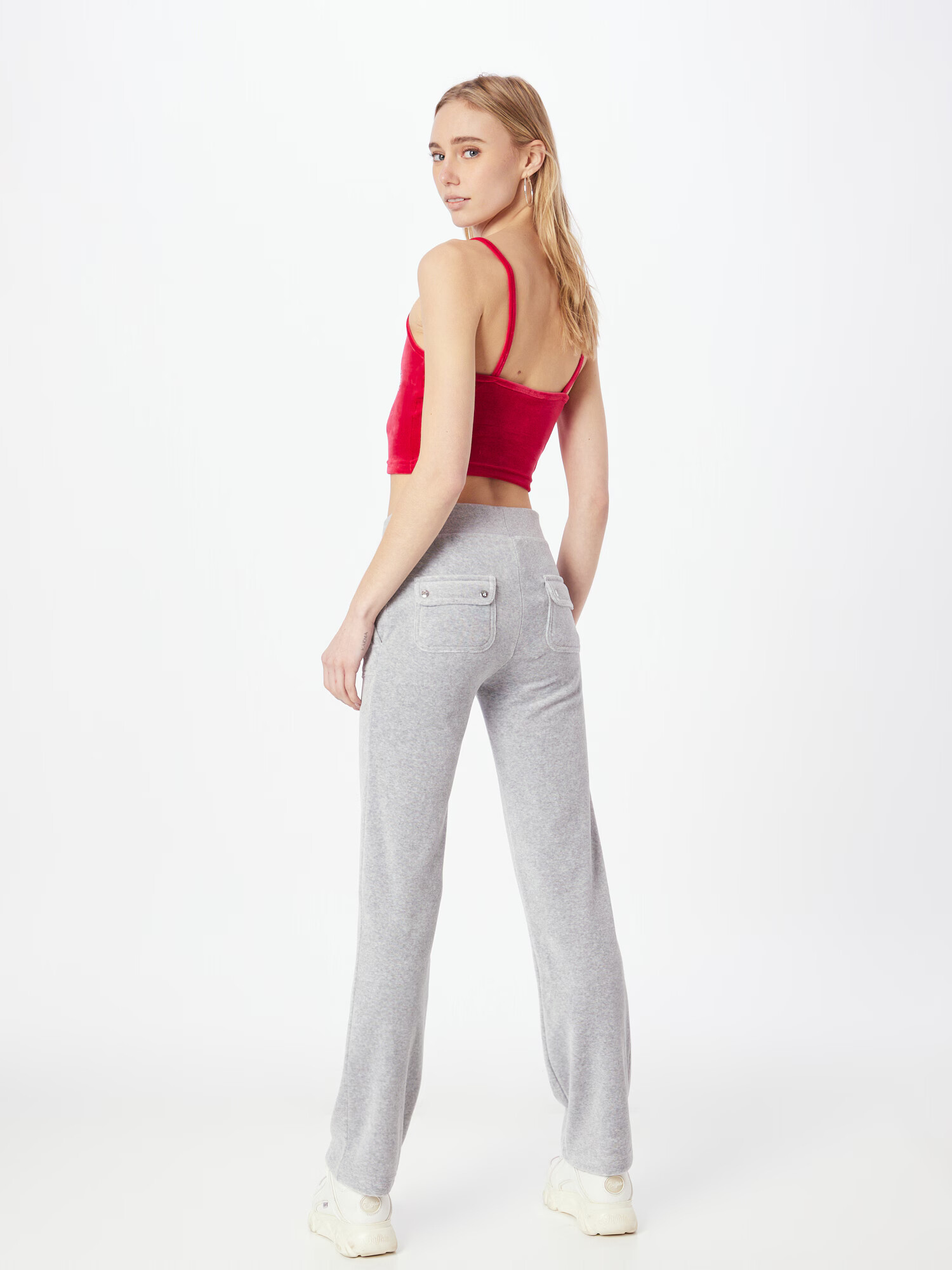 Juicy Couture Pantaloni 'DEL RAY' gri - Pled.ro