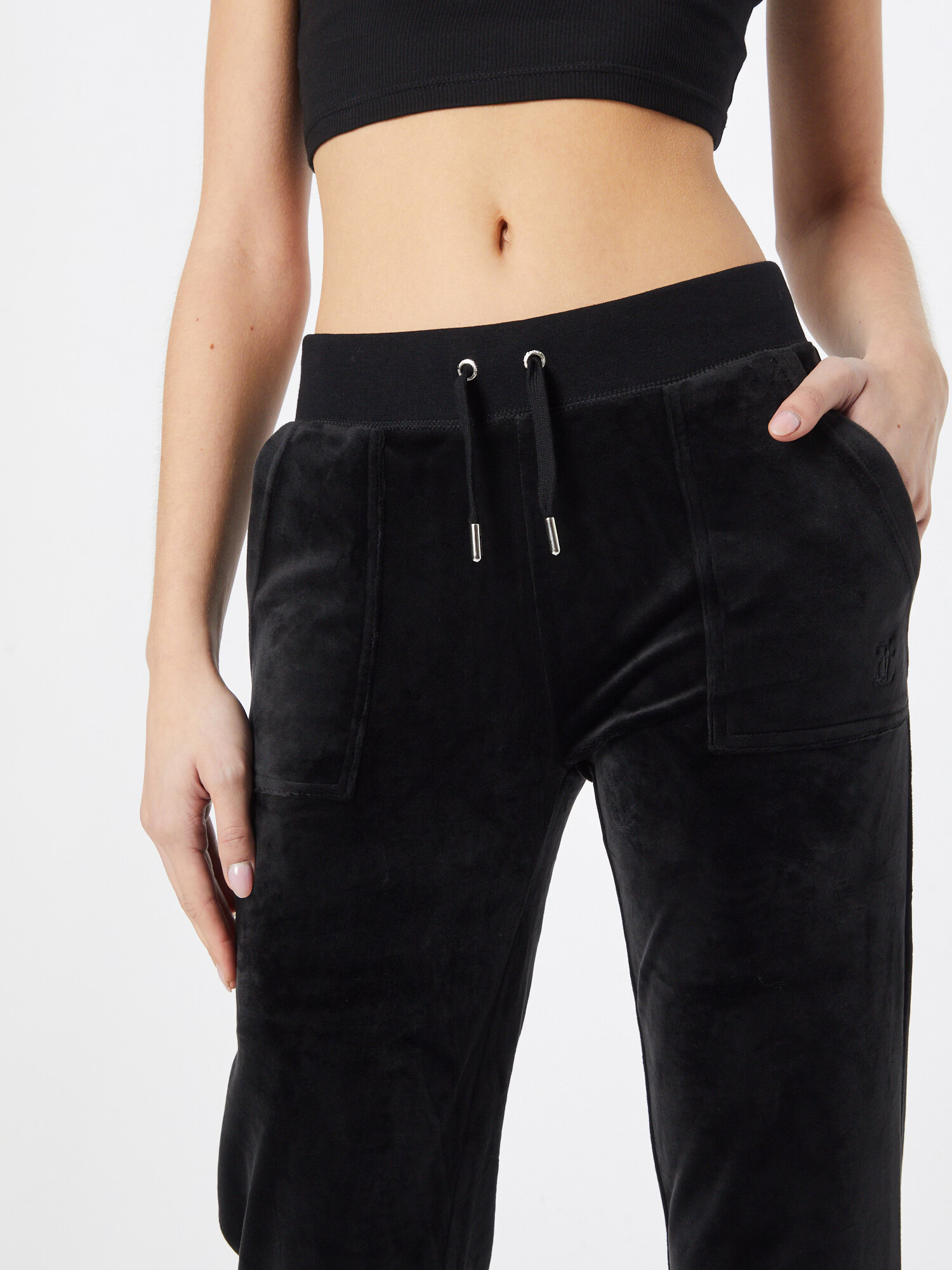 Juicy Couture Pantaloni 'DEL RAY' negru - Pled.ro