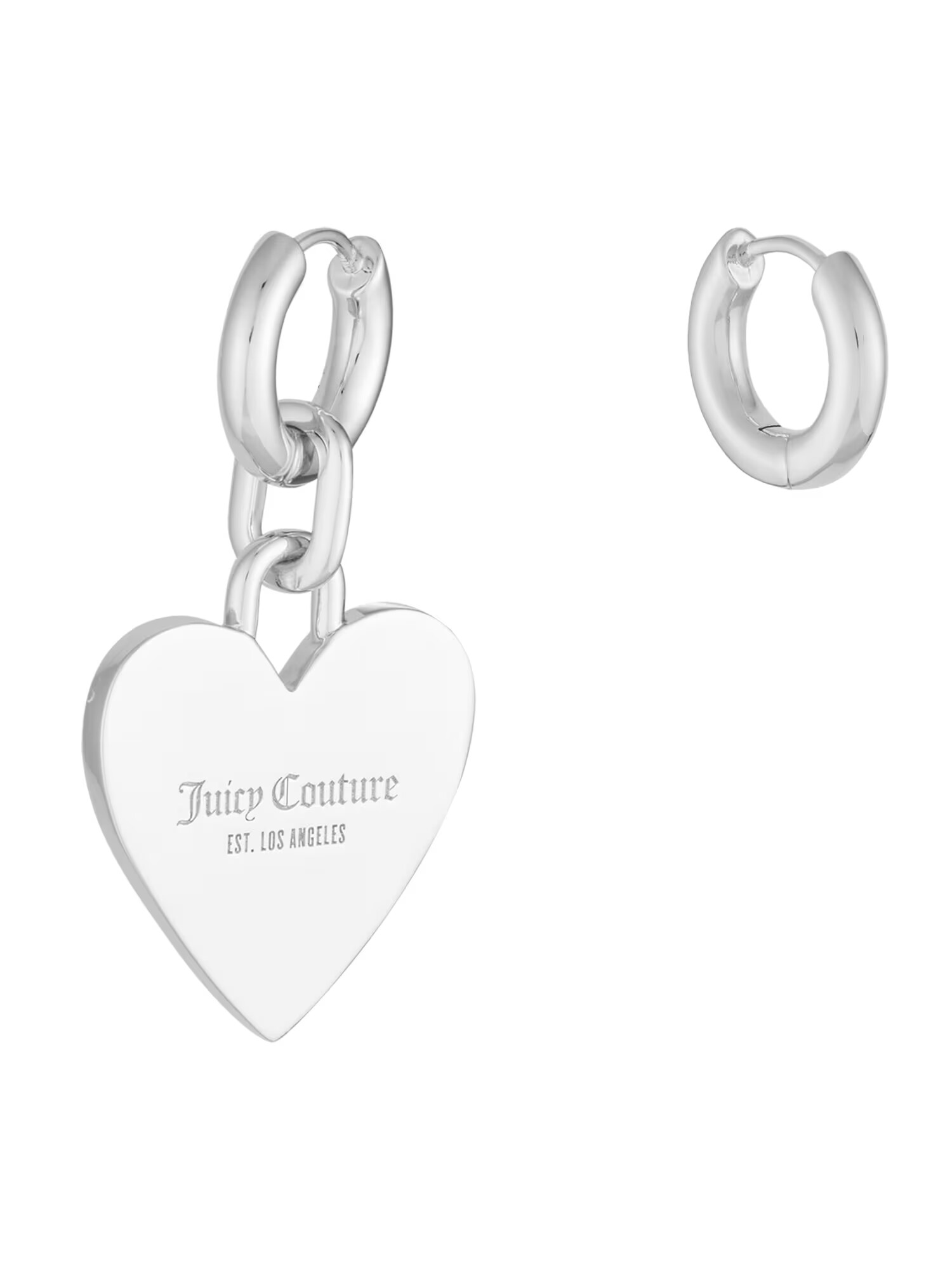 Juicy Couture Cercei argintiu - Pled.ro