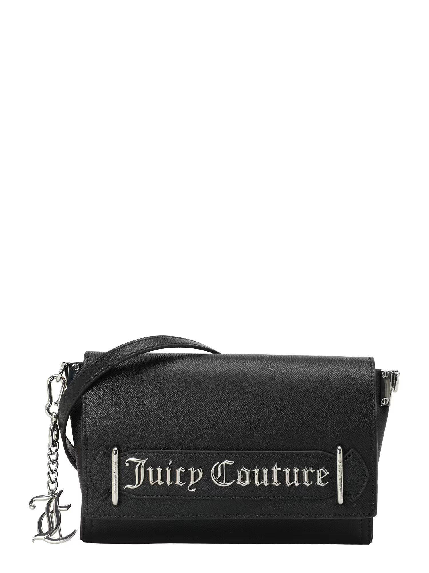 Juicy Couture Geantă de umăr 'Jasmine' negru / argintiu - Pled.ro