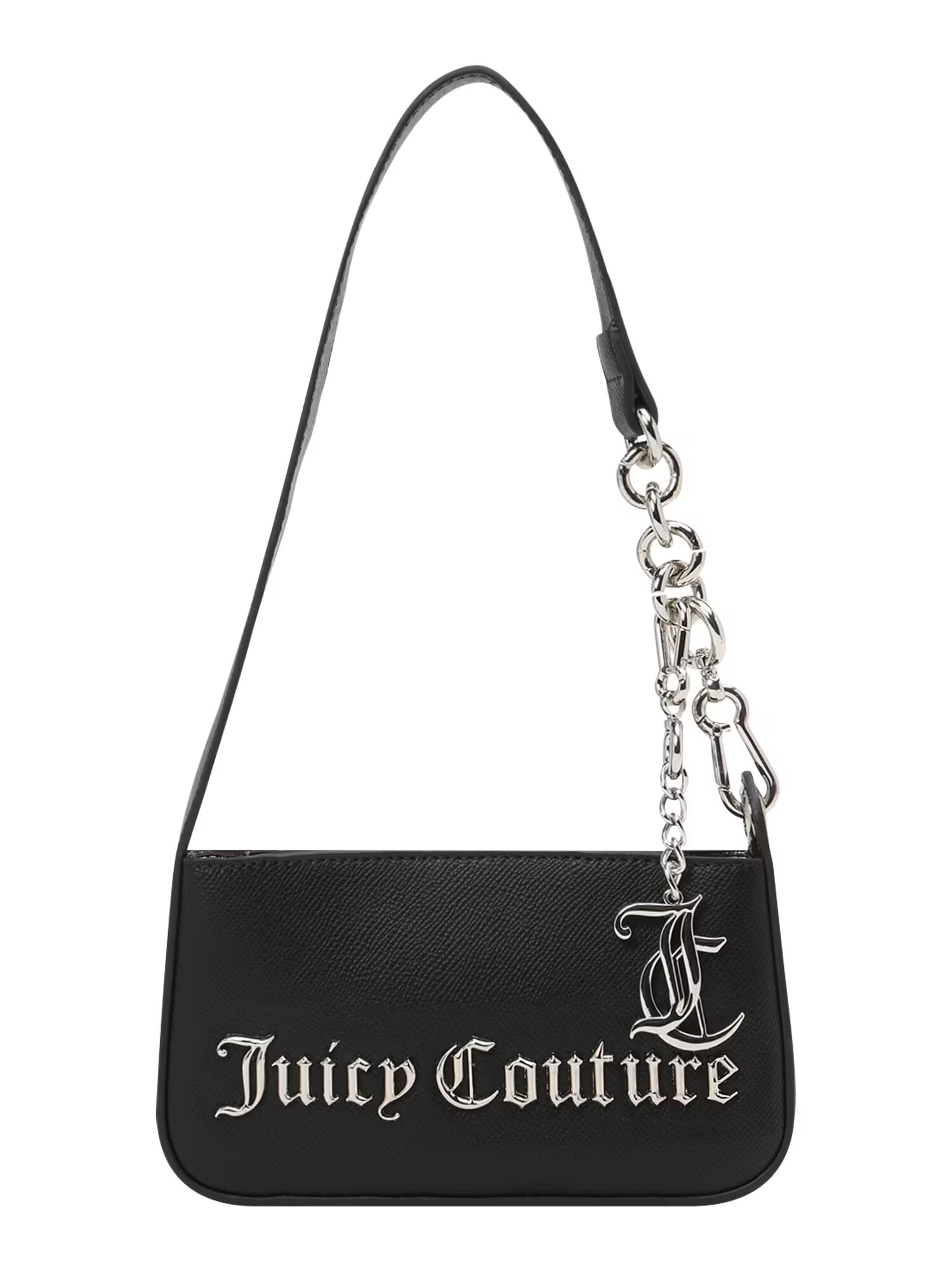 Juicy Couture Geantă de umăr 'Jasmine' negru / argintiu - Pled.ro