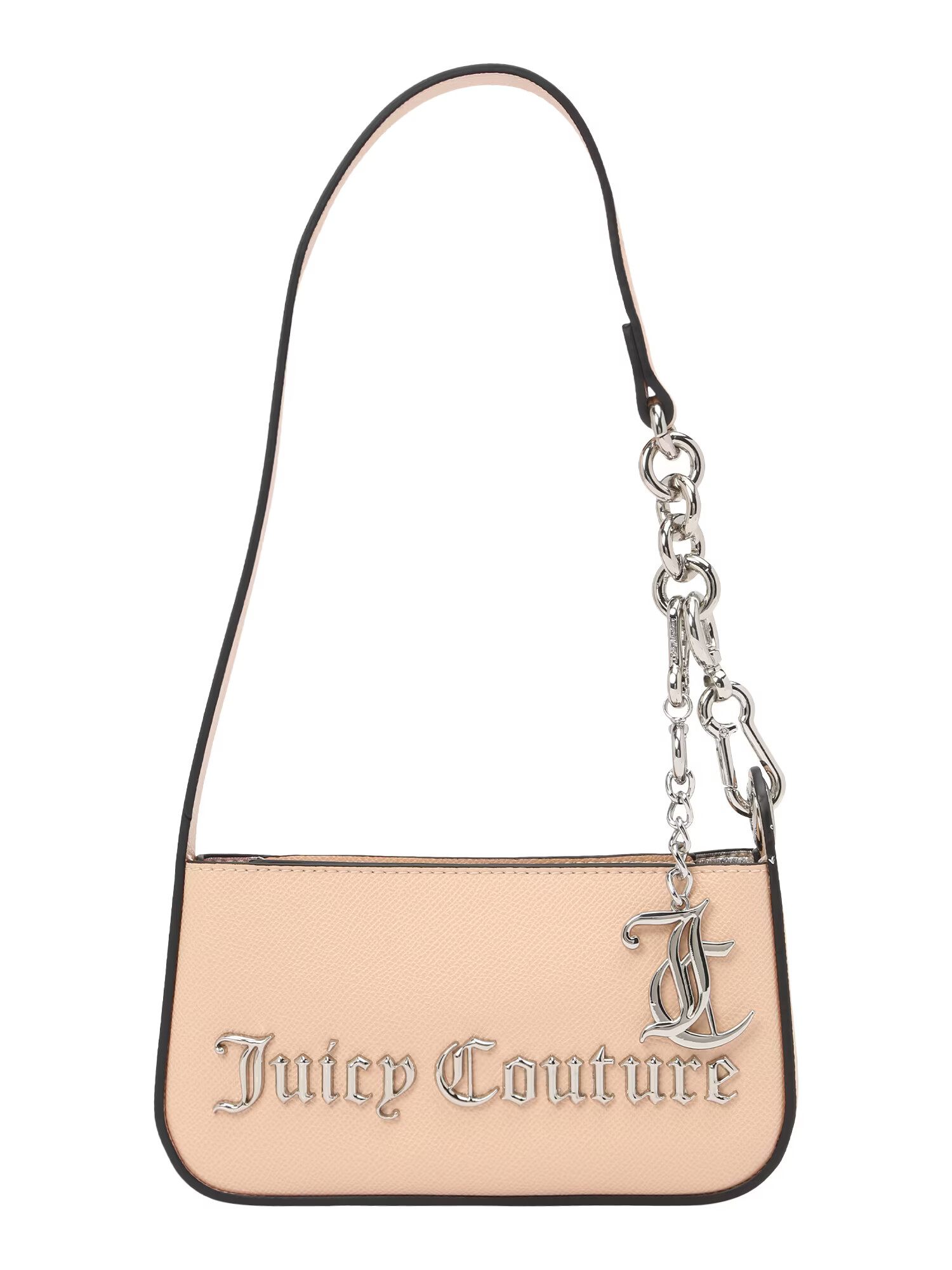 Juicy Couture Geantă de umăr 'Jasmine' portocaliu piersică / argintiu - Pled.ro