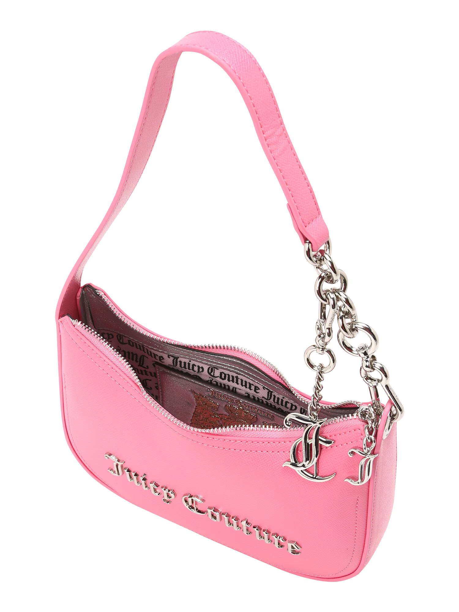 Juicy Couture Geantă de umăr 'Jasmine' roz / argintiu - Pled.ro