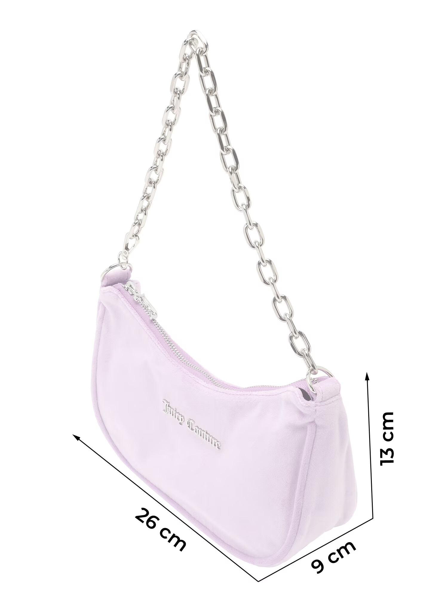 Juicy Couture Geantă de umăr 'Kabelo' lila / argintiu - Pled.ro