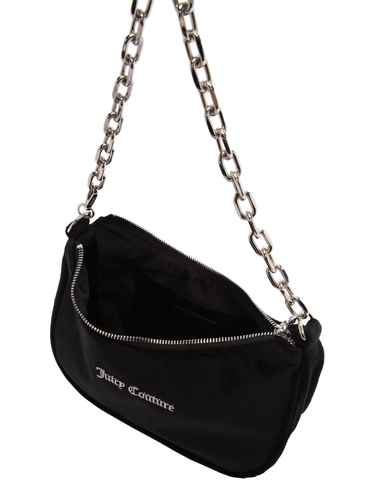 Juicy Couture Geantă de umăr 'Kabelo' negru / argintiu - Pled.ro