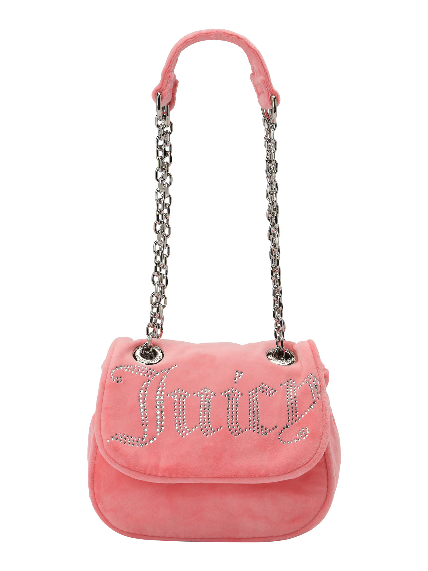 Juicy Couture Geantă de umăr 'Kimberly' roz / argintiu - Pled.ro