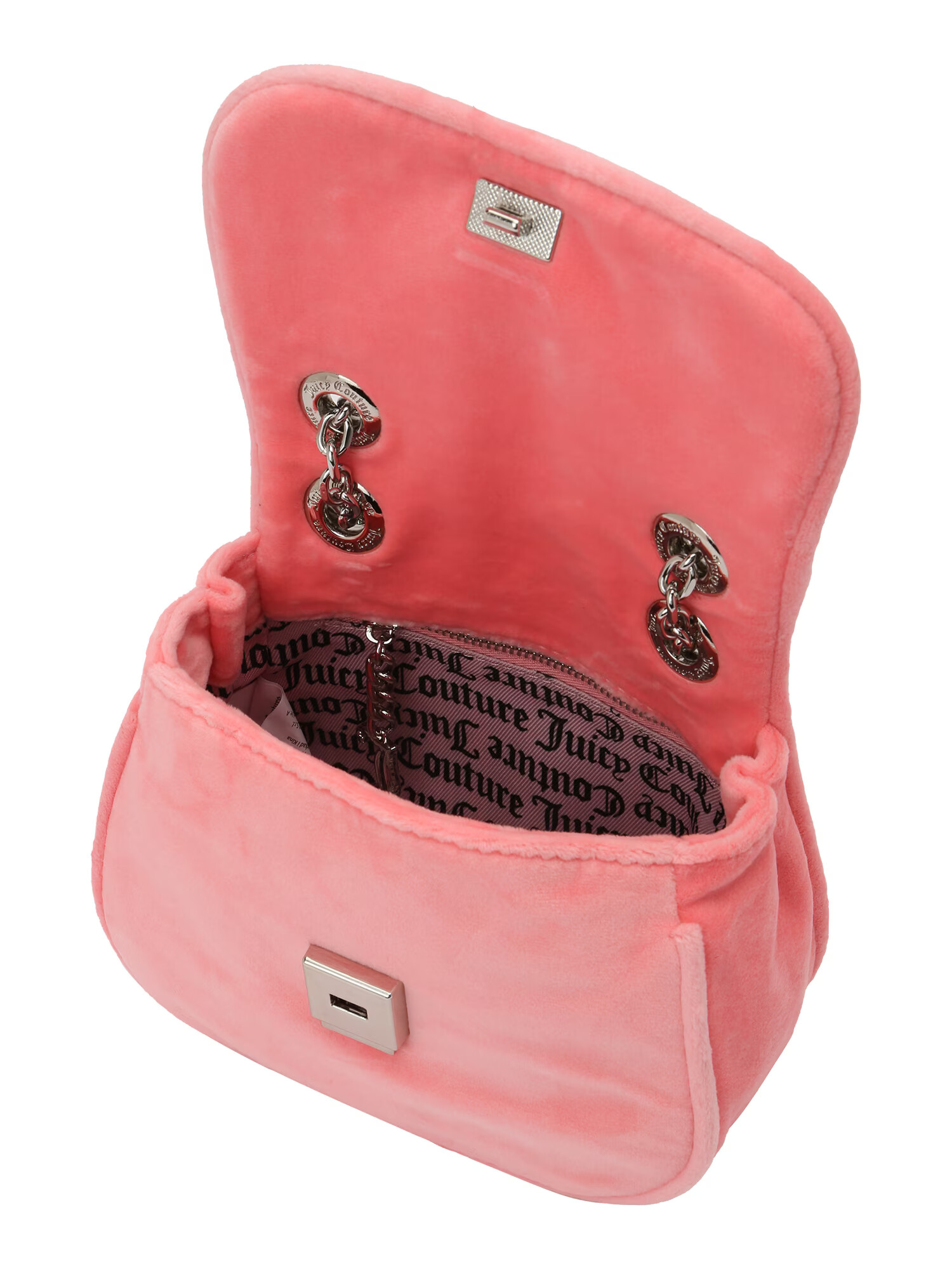 Juicy Couture Geantă de umăr 'Kimberly' roz / argintiu - Pled.ro