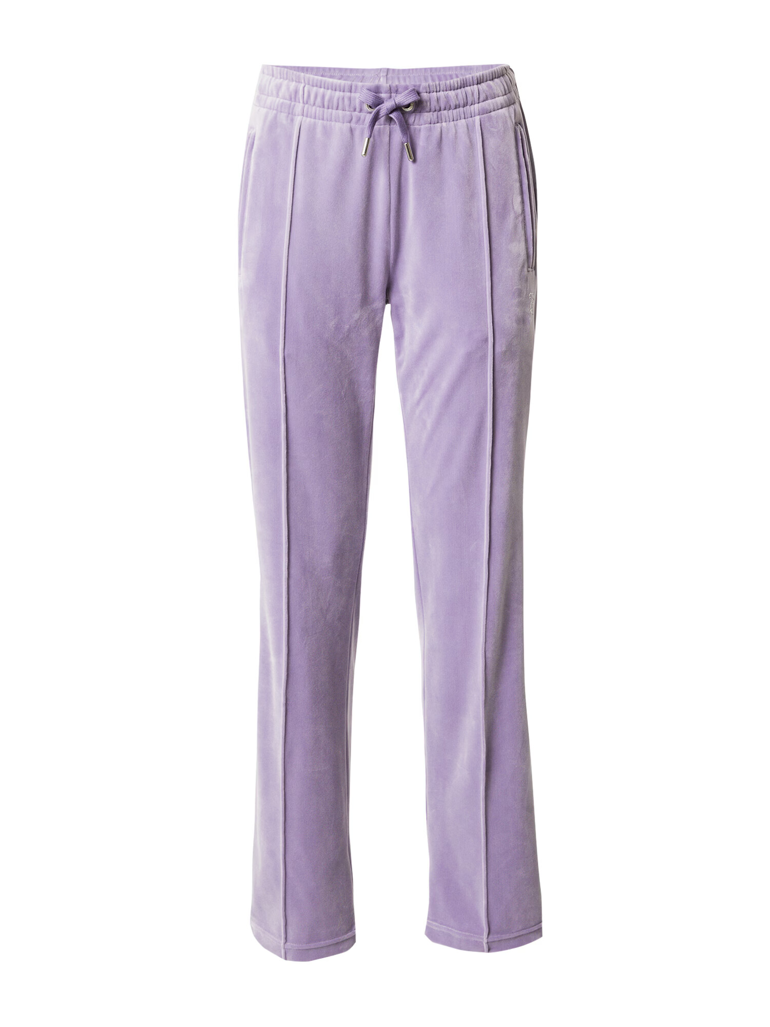 Juicy Couture Pantaloni 'Tina' gri argintiu / mov liliachiu - Pled.ro