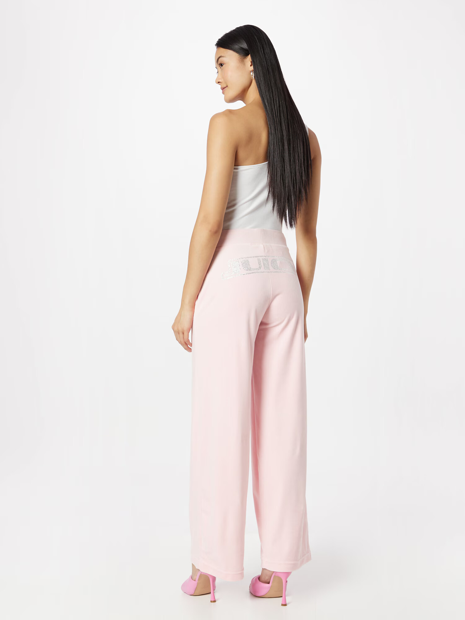 Juicy Couture Pantaloni 'JERRY' rosé / transparent - Pled.ro