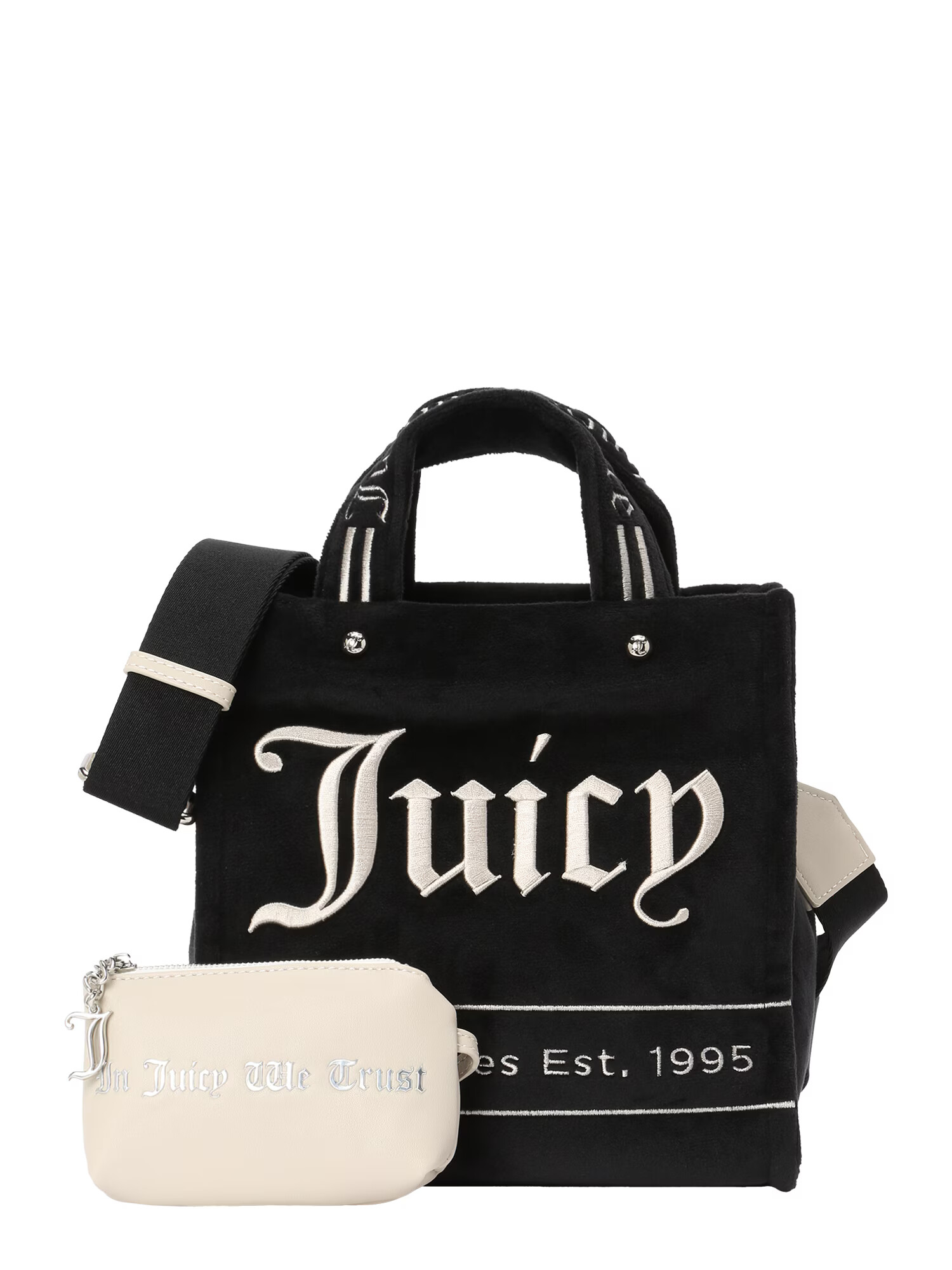 Juicy Couture Plase de cumpărături 'Iris' bej deschis / negru - Pled.ro