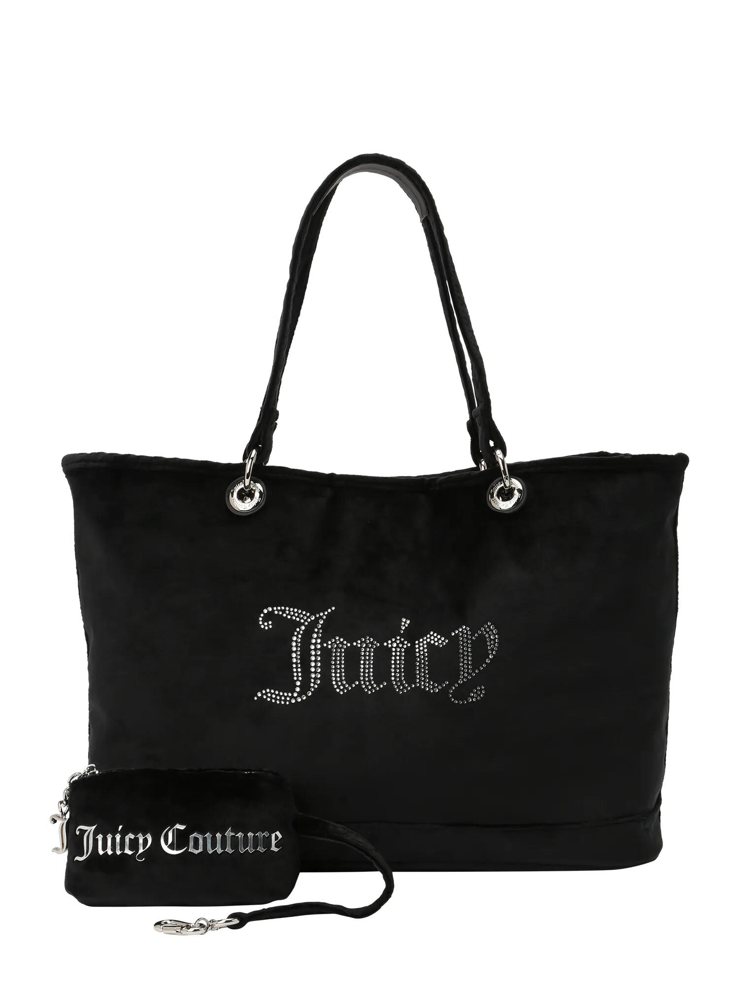 Juicy Couture Plase de cumpărături 'Kimberly' negru / argintiu - Pled.ro