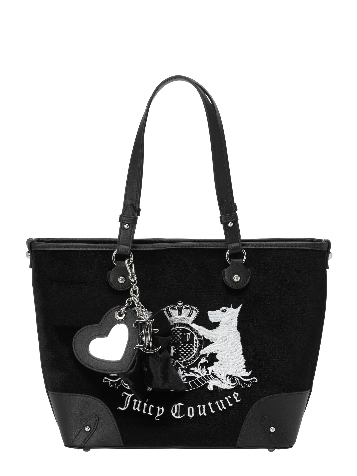 Juicy Couture Plase de cumpărături negru / argintiu / alb - Pled.ro