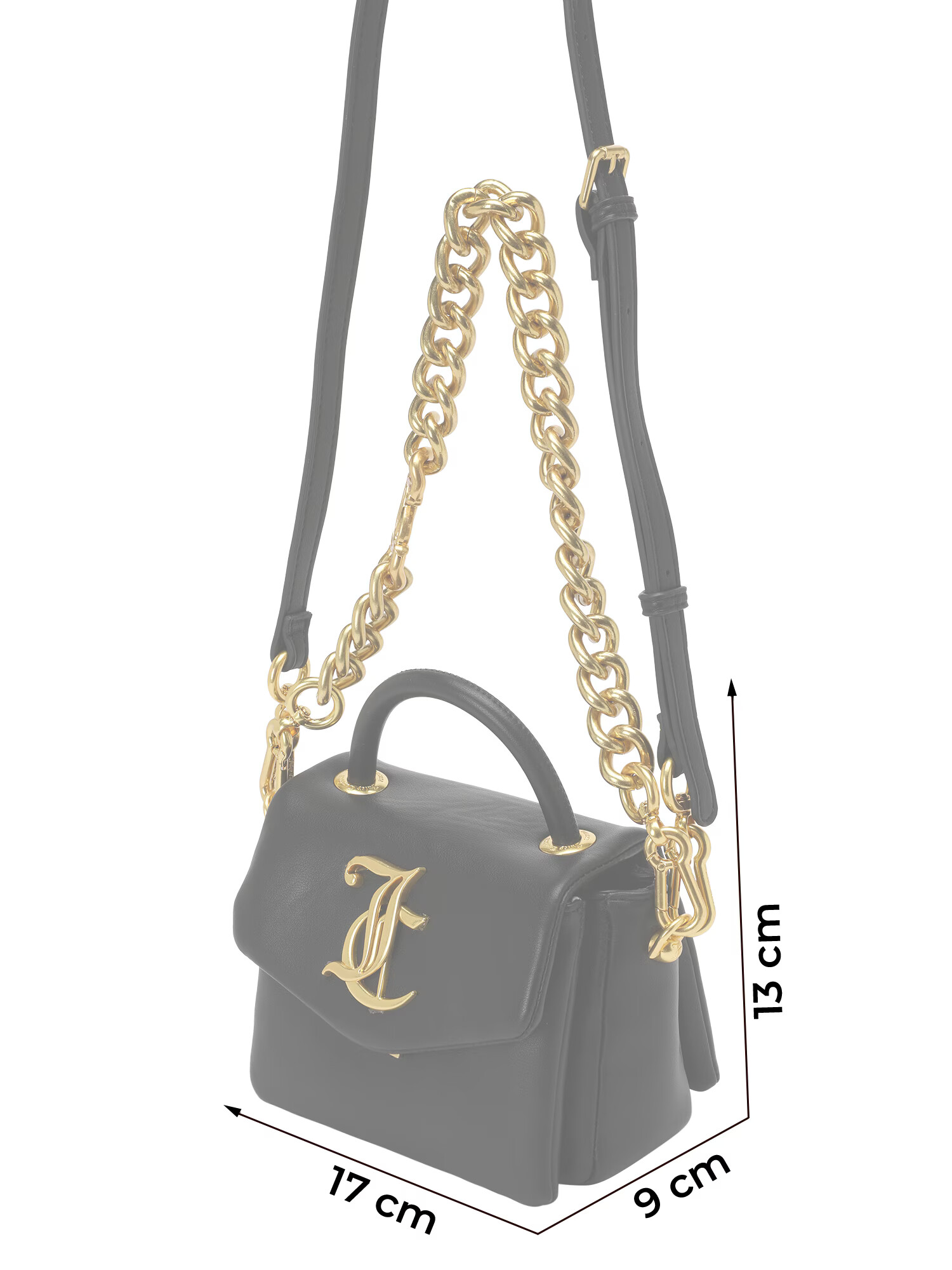 Juicy Couture Poșete 'Alyssa' auriu / negru - Pled.ro