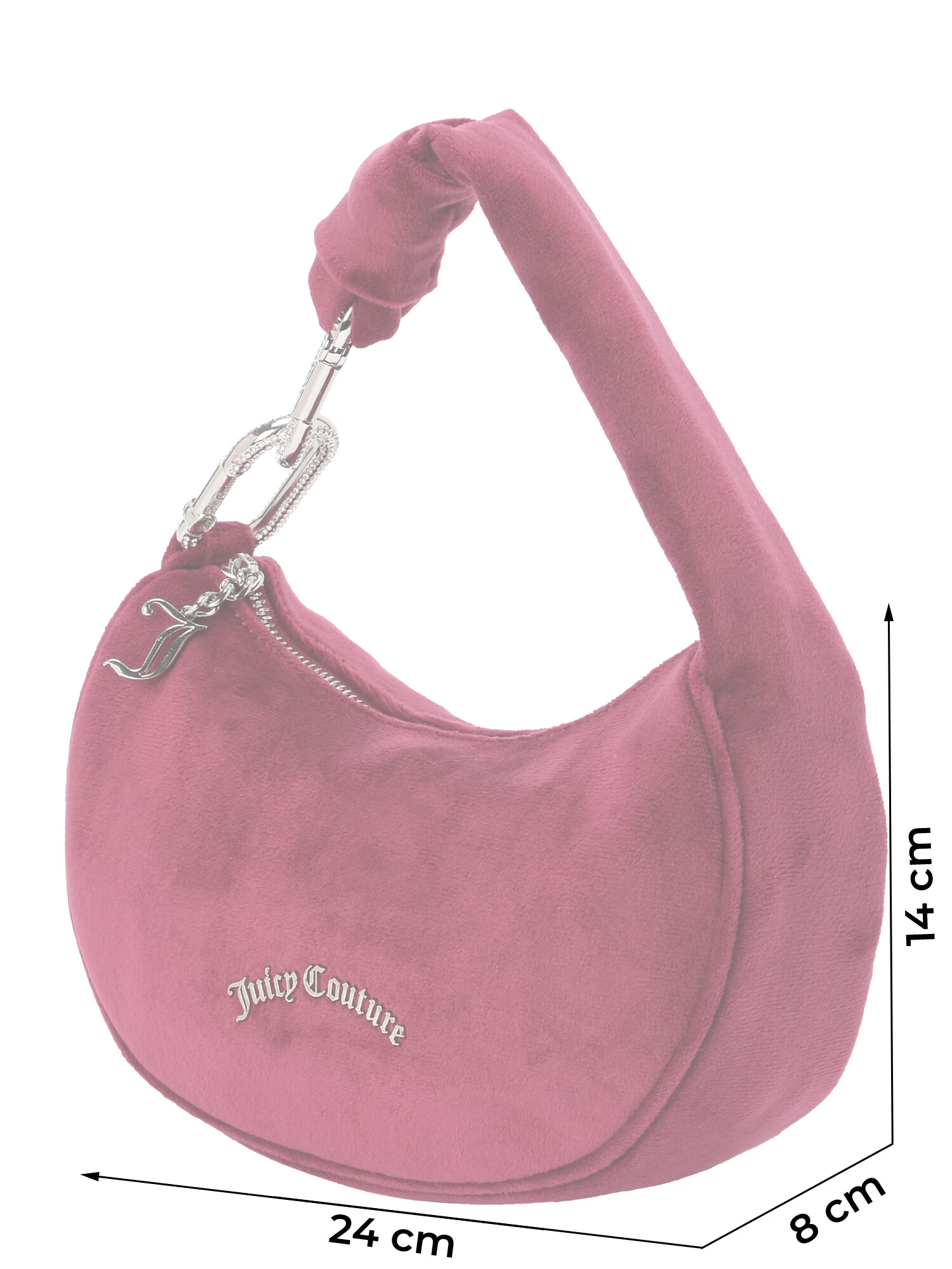 Juicy Couture Poșete roșu burgundy / argintiu - Pled.ro