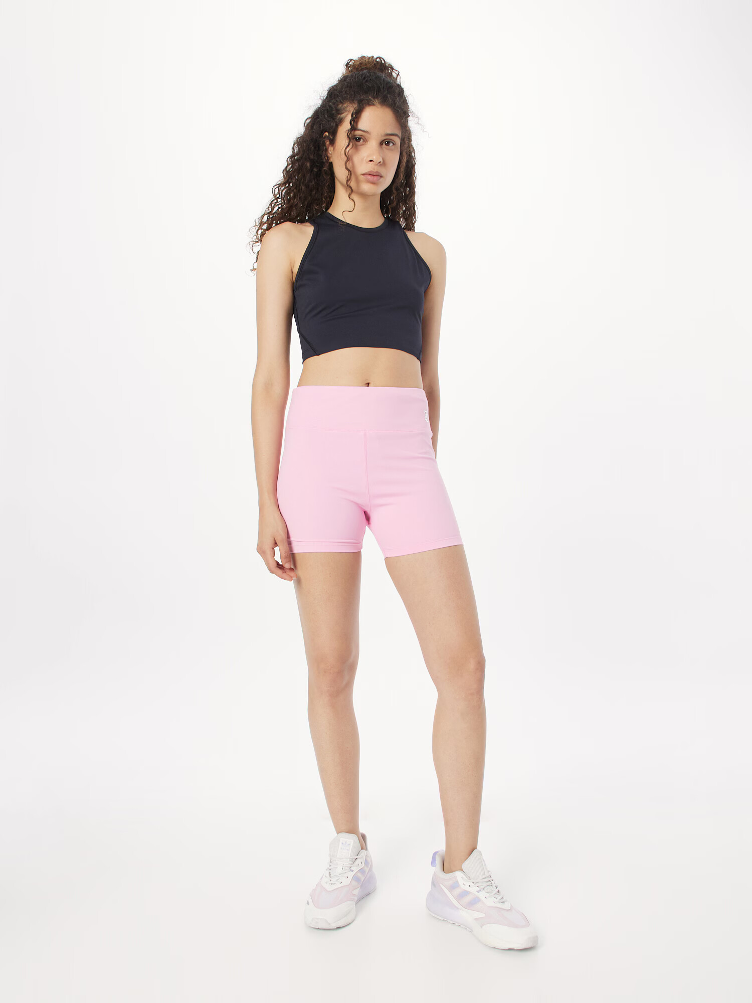 Juicy Couture Sport Pantaloni sport 'LIZA' roz / argintiu - Pled.ro