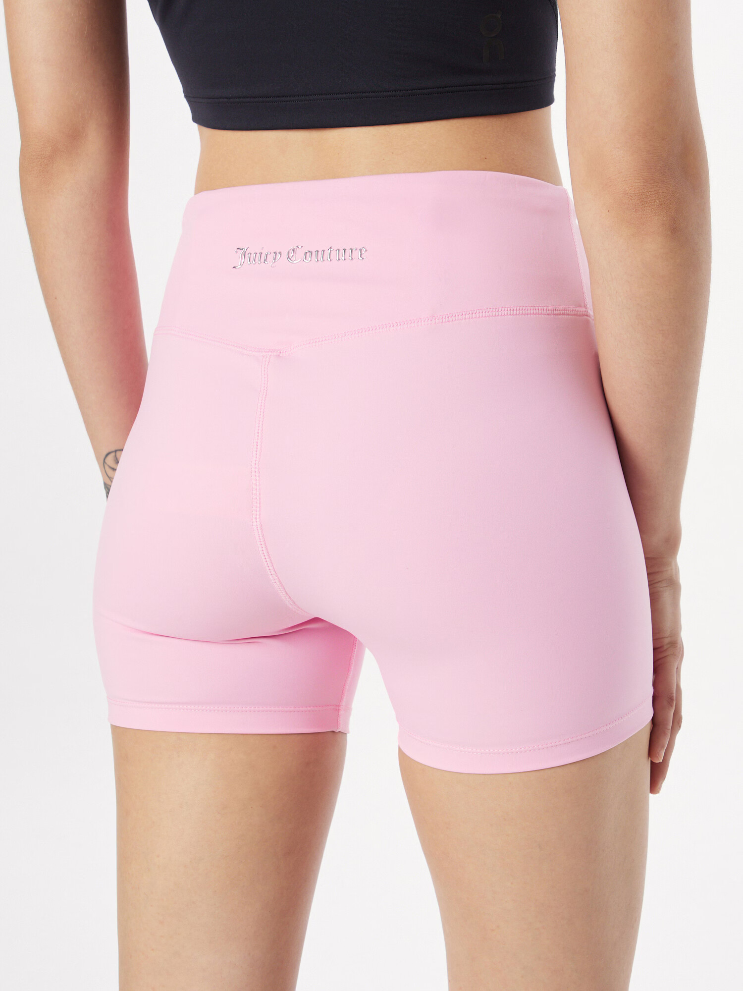 Juicy Couture Sport Pantaloni sport 'LIZA' roz / argintiu - Pled.ro