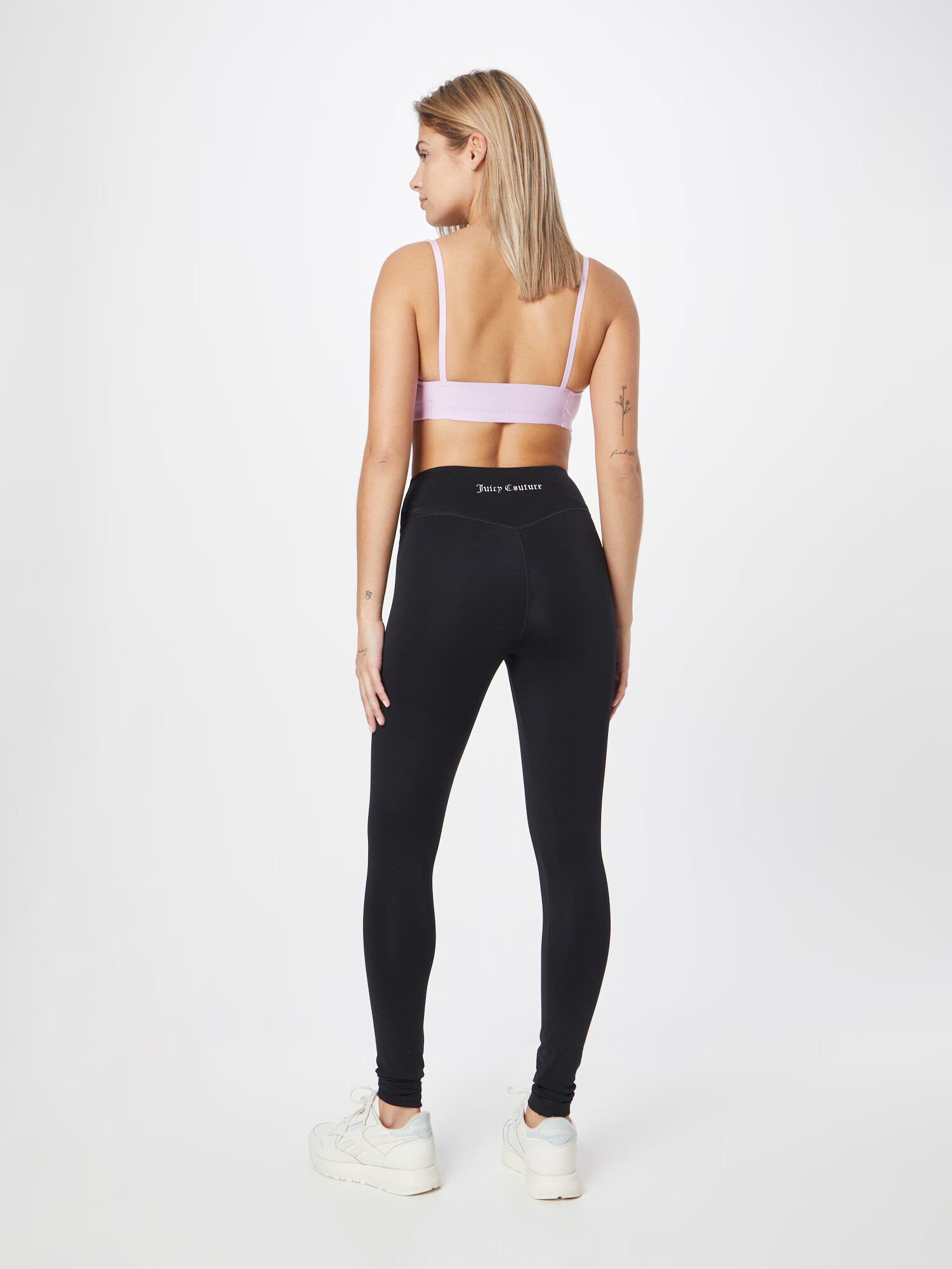 Juicy Couture Sport Pantaloni sport negru / alb - Pled.ro