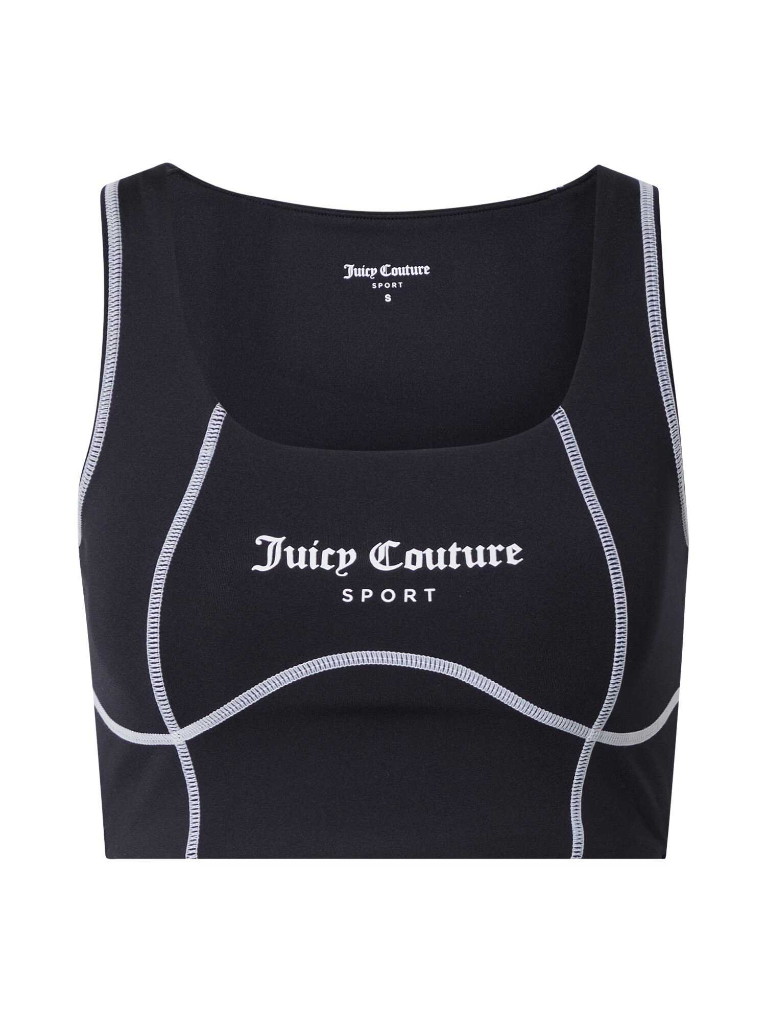 Juicy Couture Sport Sutien sport 'RIZZO' negru / alb - Pled.ro