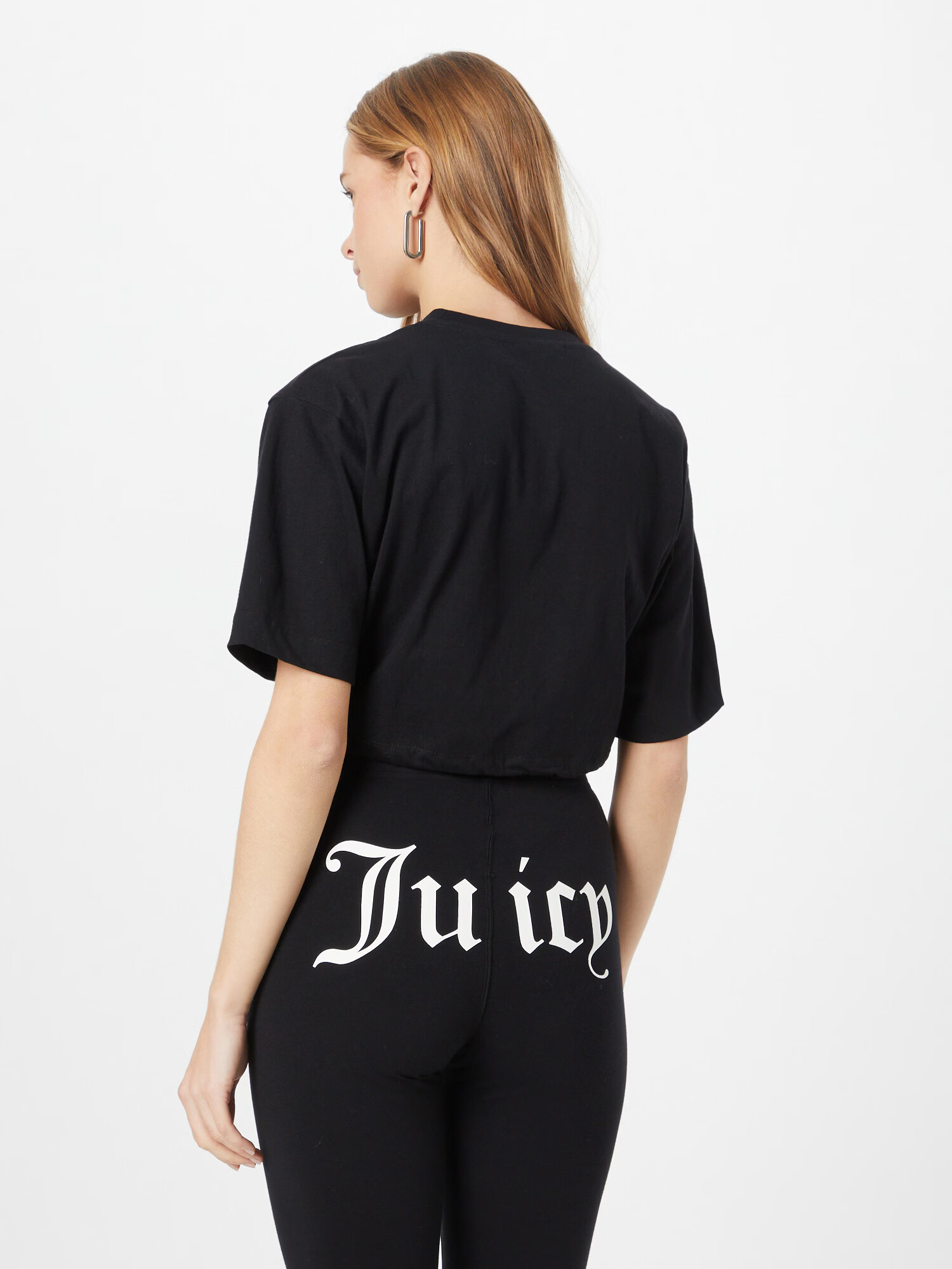 Juicy Couture Sport Tricou funcțional fucsia / negru - Pled.ro