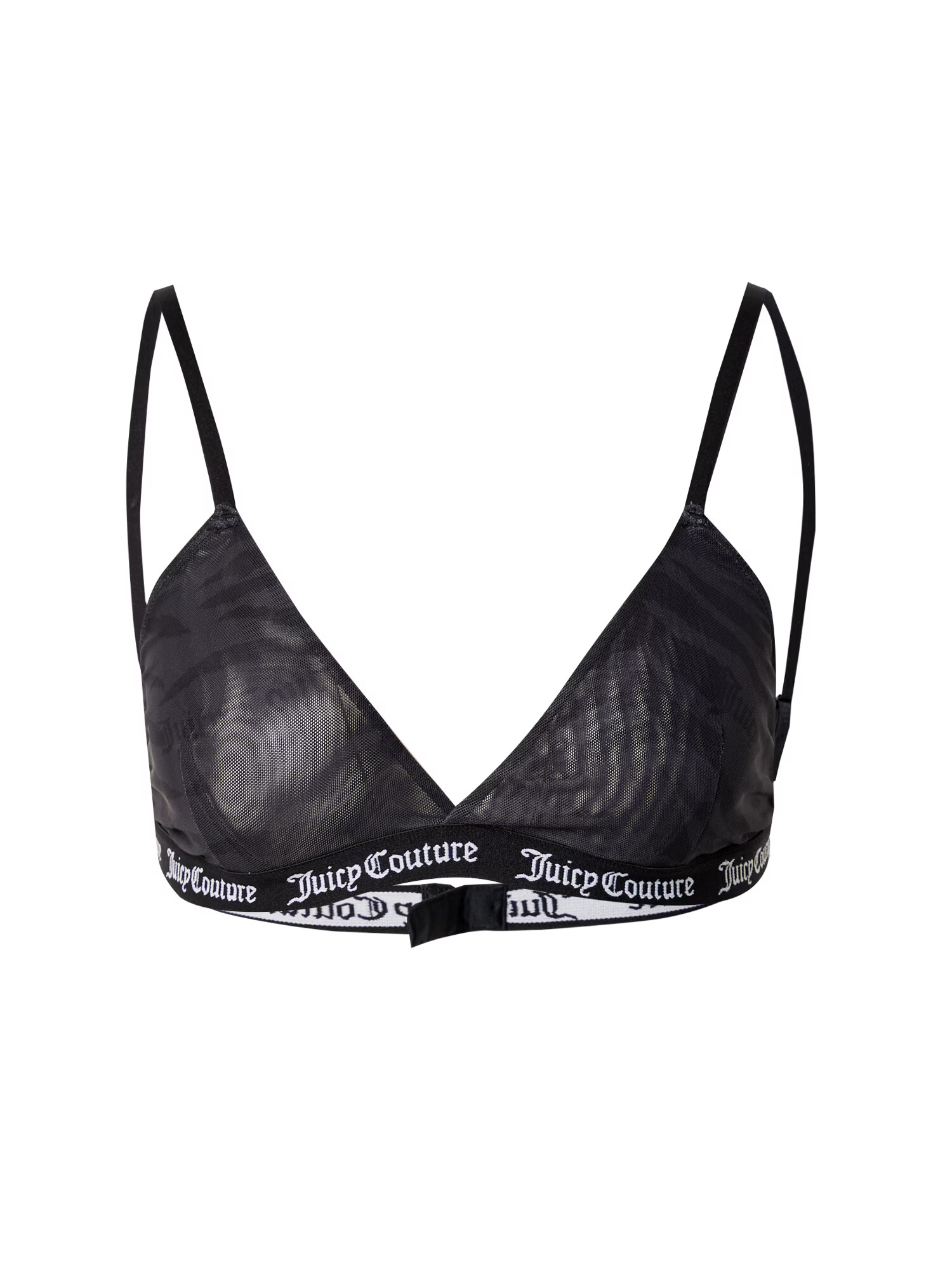 Juicy Couture Sutien negru / alb - Pled.ro