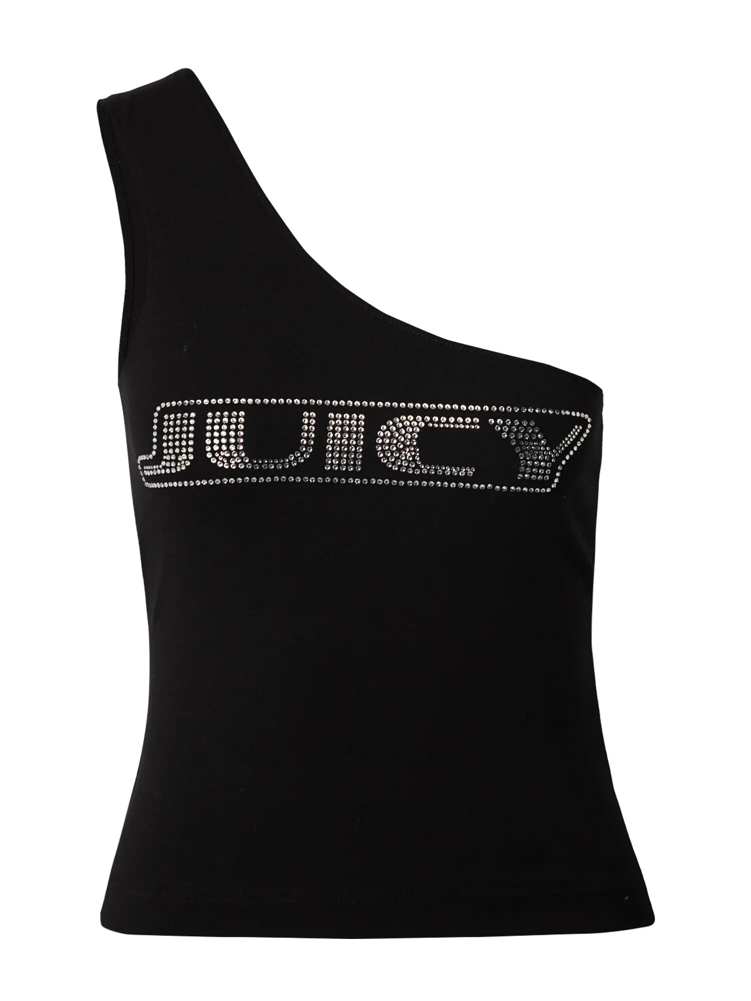 Juicy Couture Top 'DIGI' negru / transparent - Pled.ro