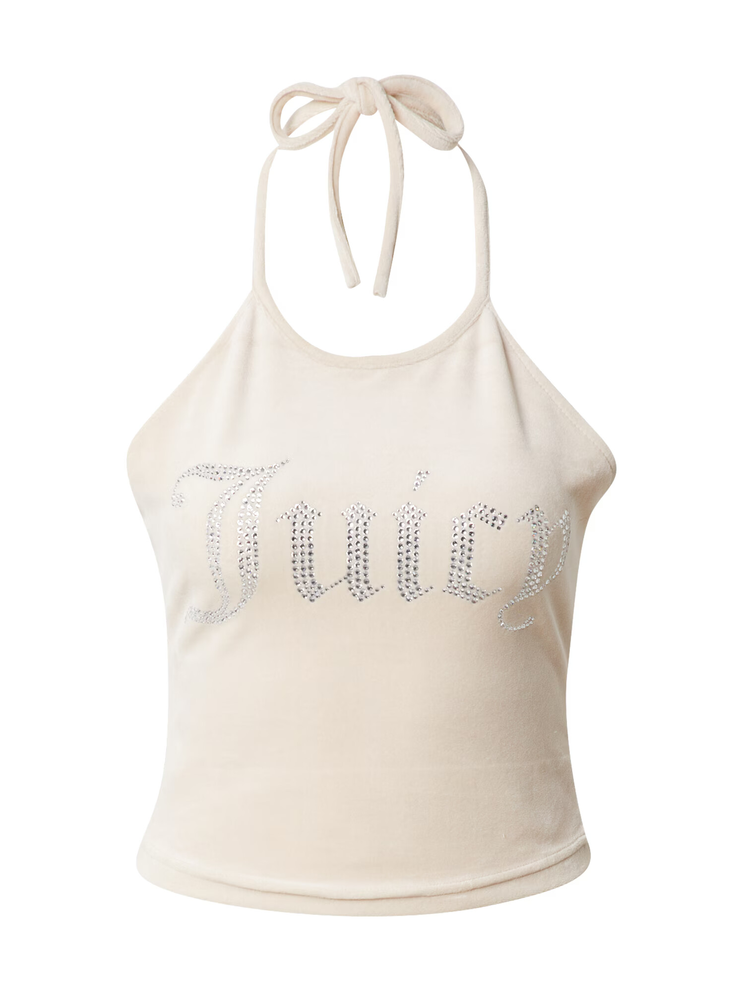 Juicy Couture Top 'ETTA' nisipiu / argintiu - Pled.ro