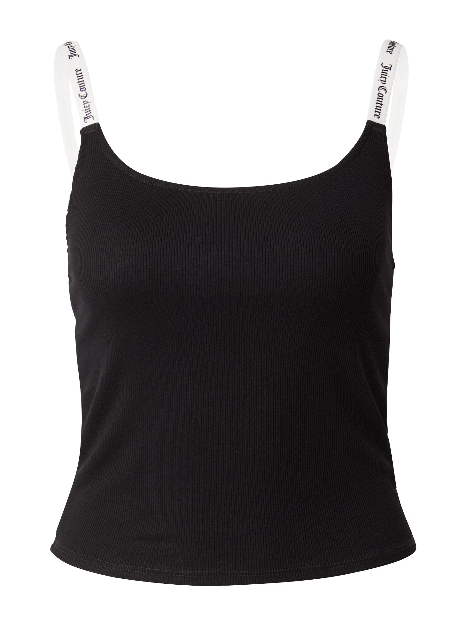 Juicy Couture Top negru / alb murdar - Pled.ro