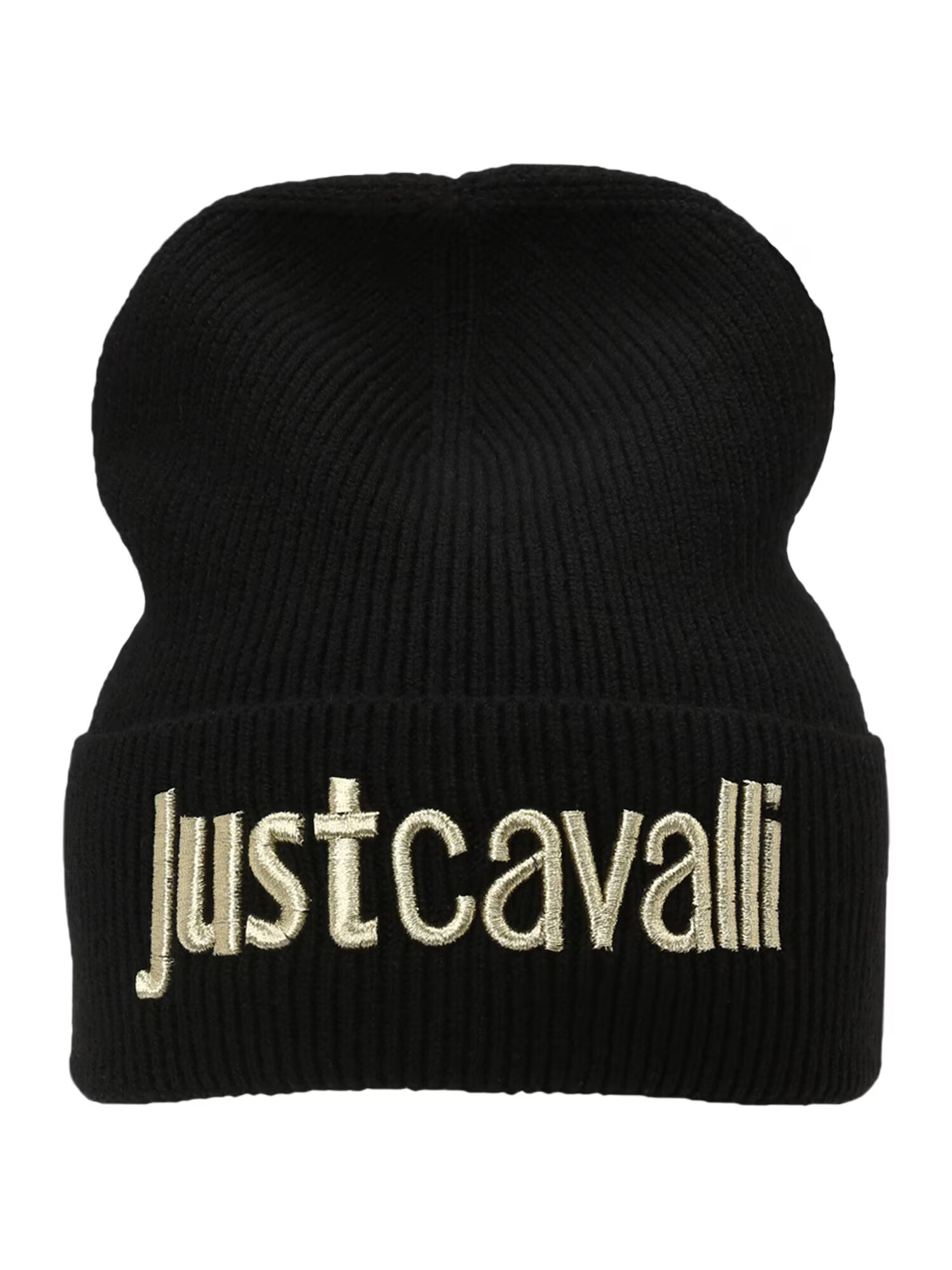 Just Cavalli Căciulă auriu / negru - Pled.ro