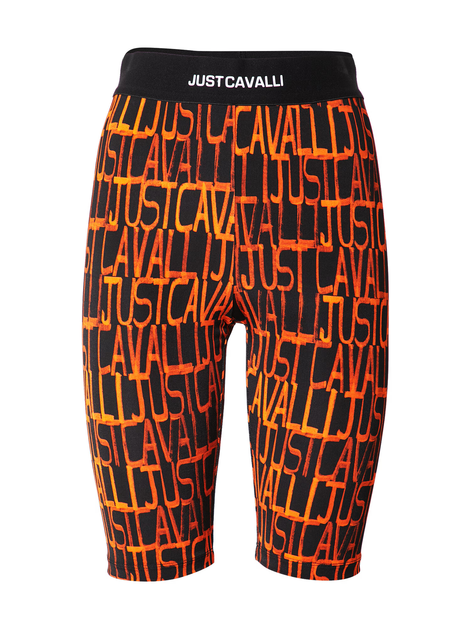 Just Cavalli Leggings galben auriu / negru / alb - Pled.ro