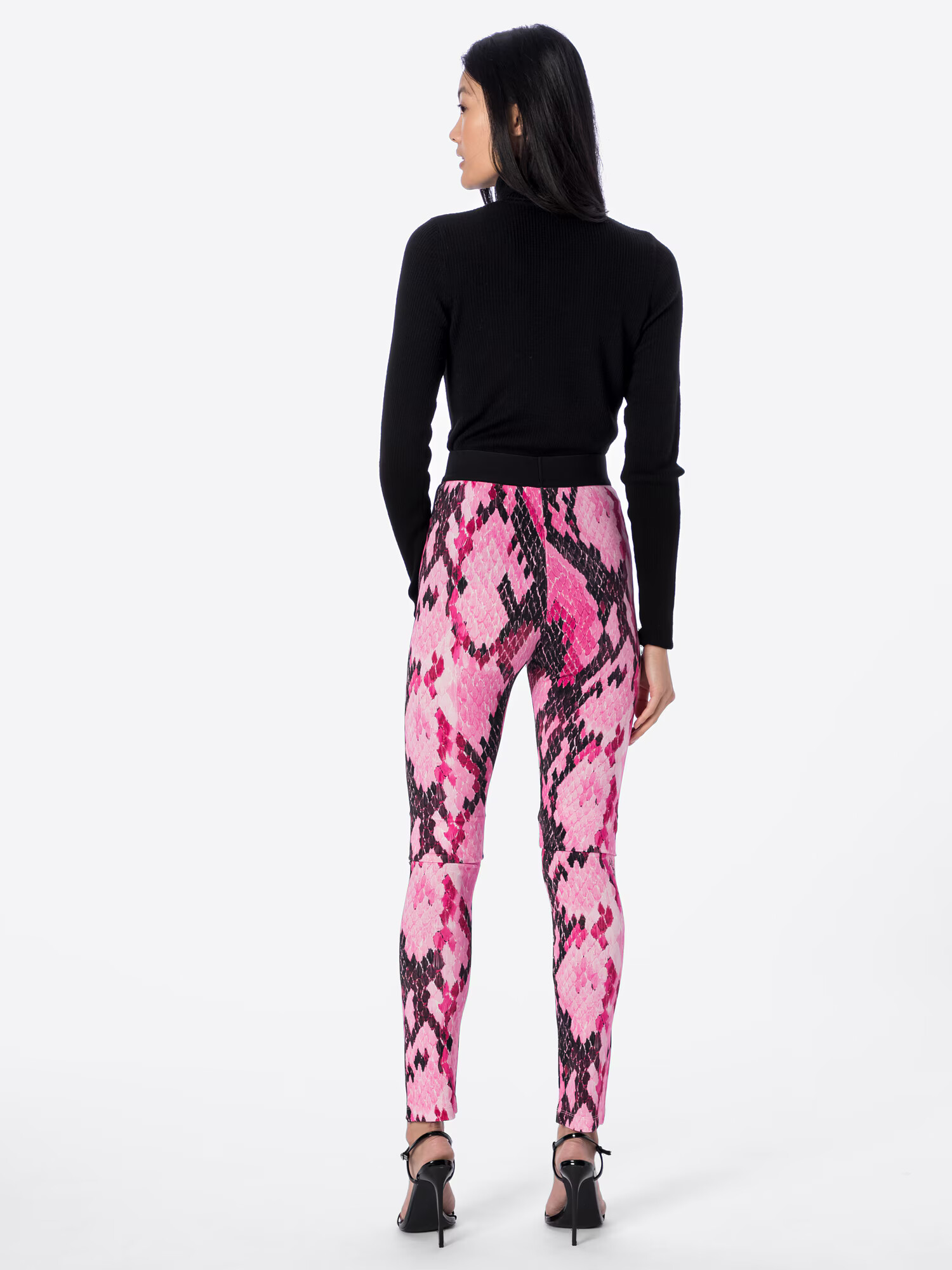 Just Cavalli Leggings mai multe culori / fucsia - Pled.ro