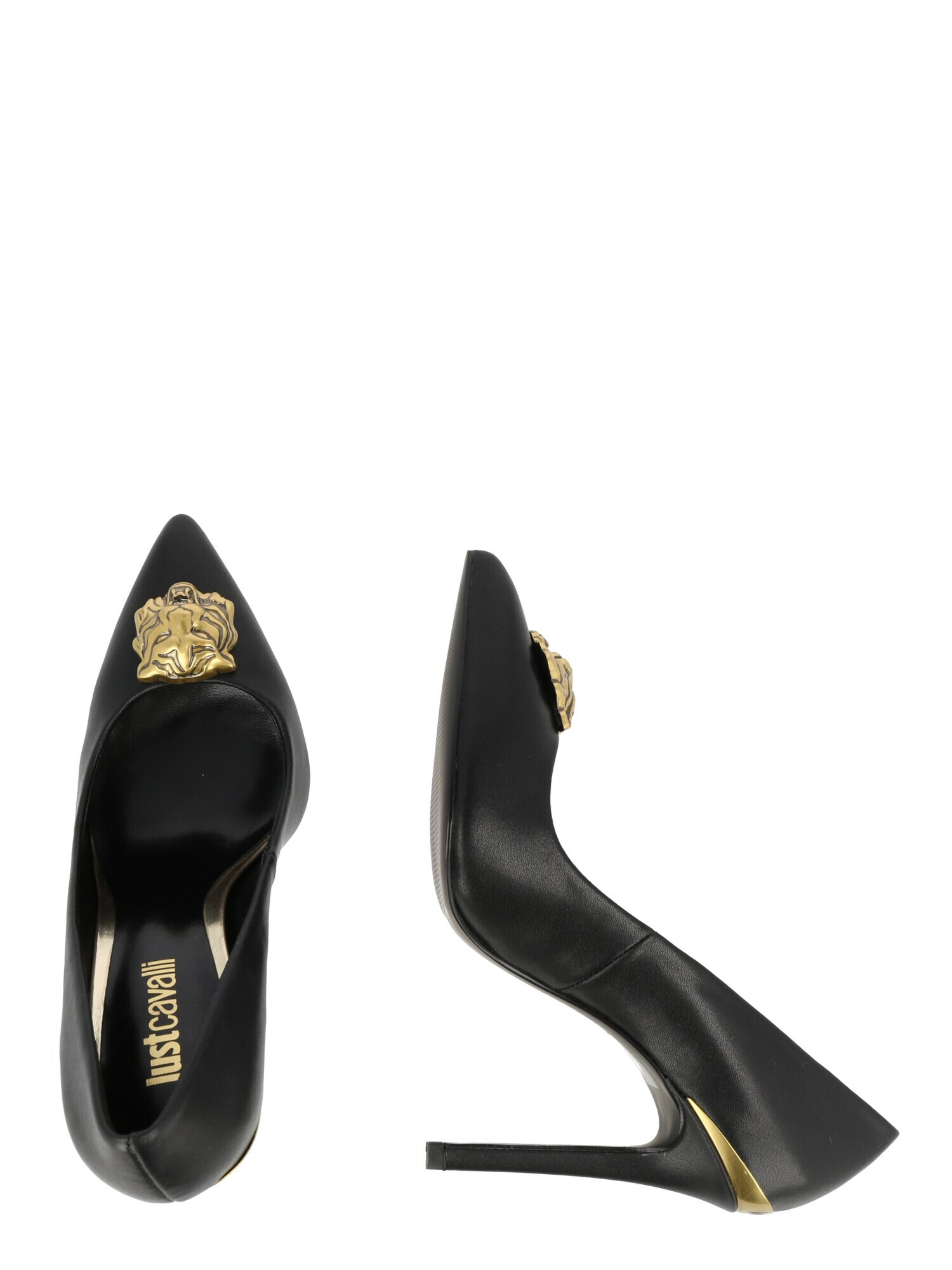 Just Cavalli Pumps 'FONDO ALYSHA' auriu / negru - Pled.ro