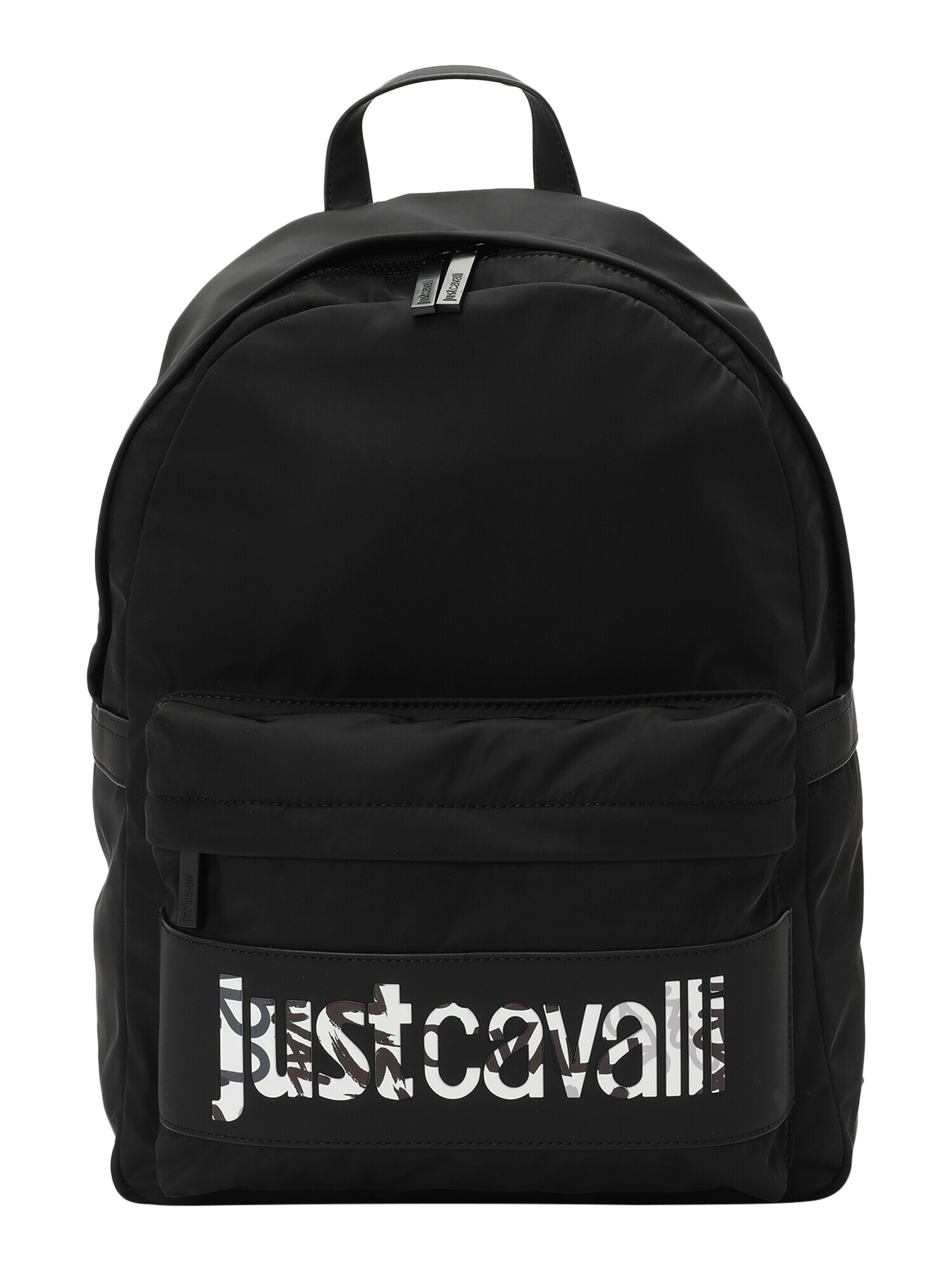 Just Cavalli Rucsac negru / alb - Pled.ro