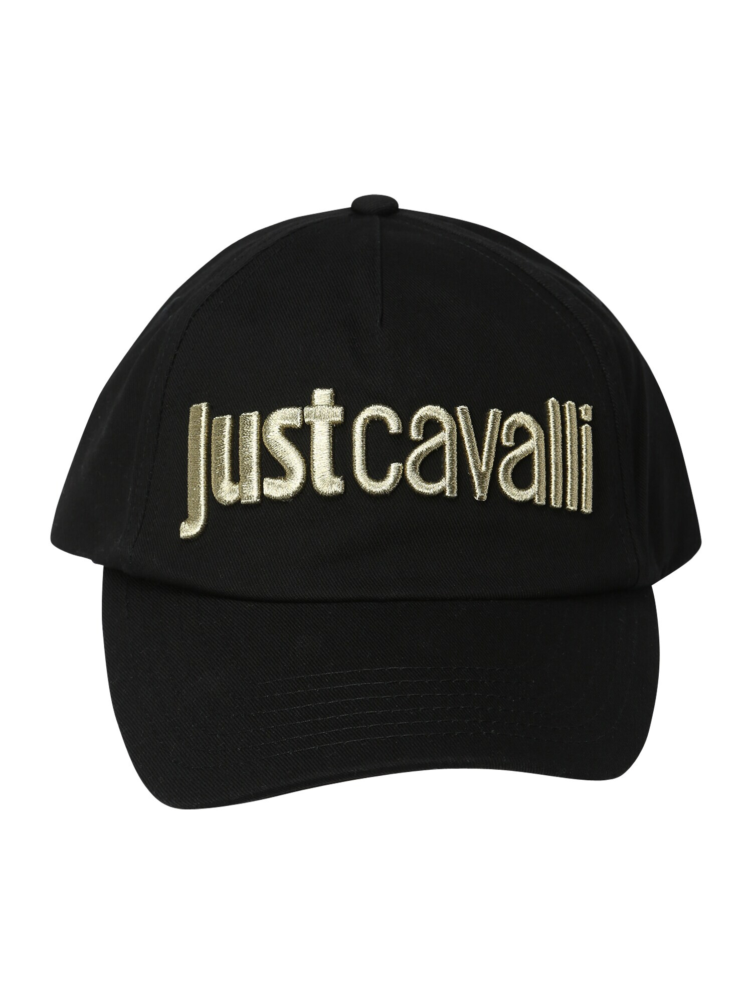 Just Cavalli Șapcă auriu / negru - Pled.ro