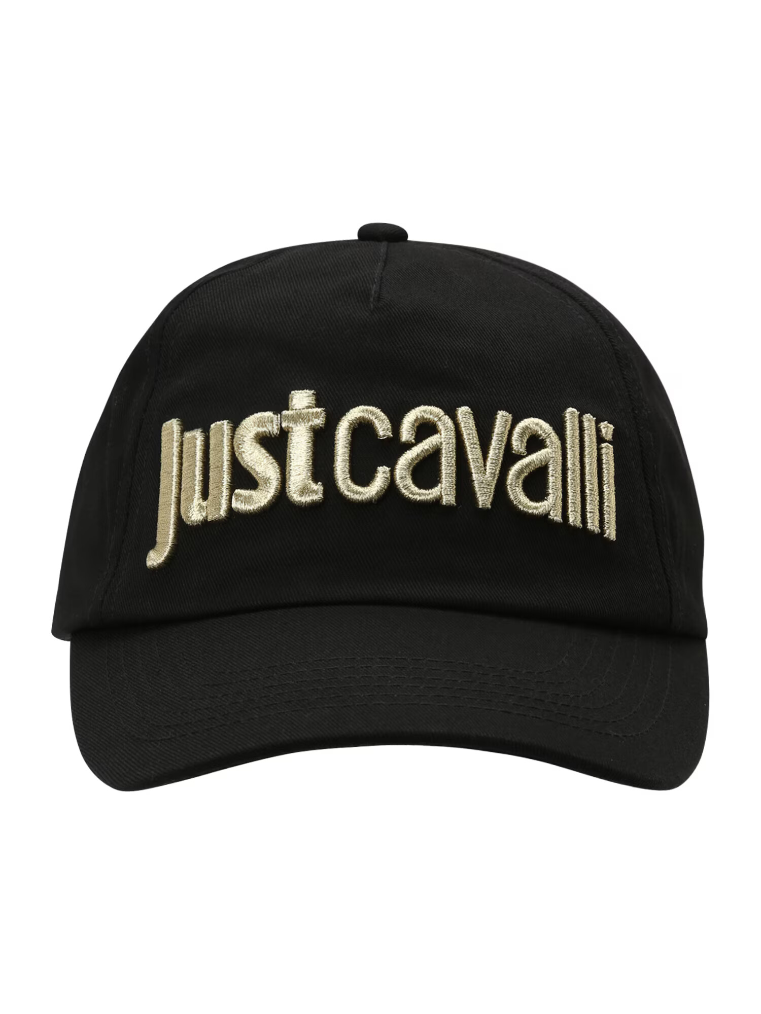 Just Cavalli Șapcă auriu / negru - Pled.ro