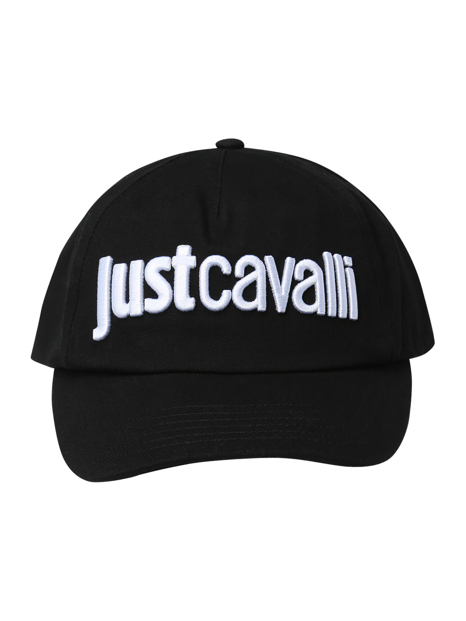 Just Cavalli Șapcă negru / alb - Pled.ro